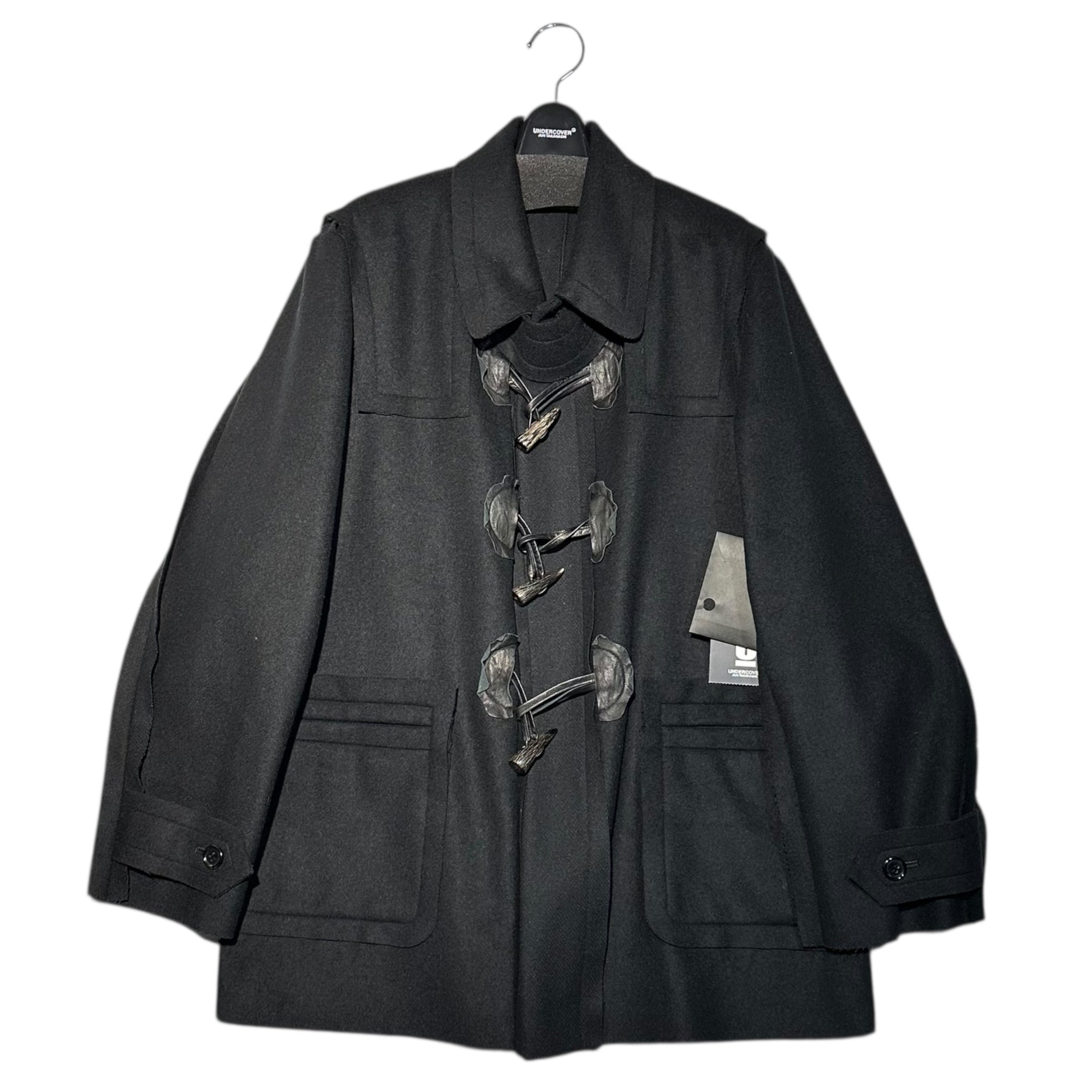 UNDERCOVER(アンダーカバー) 25AW Archive Collection Reissue Short Duffle Coat アーカイブコレクション 復刻 ショート ダッフル コート  UC2E9302-5 2(S) ブラック