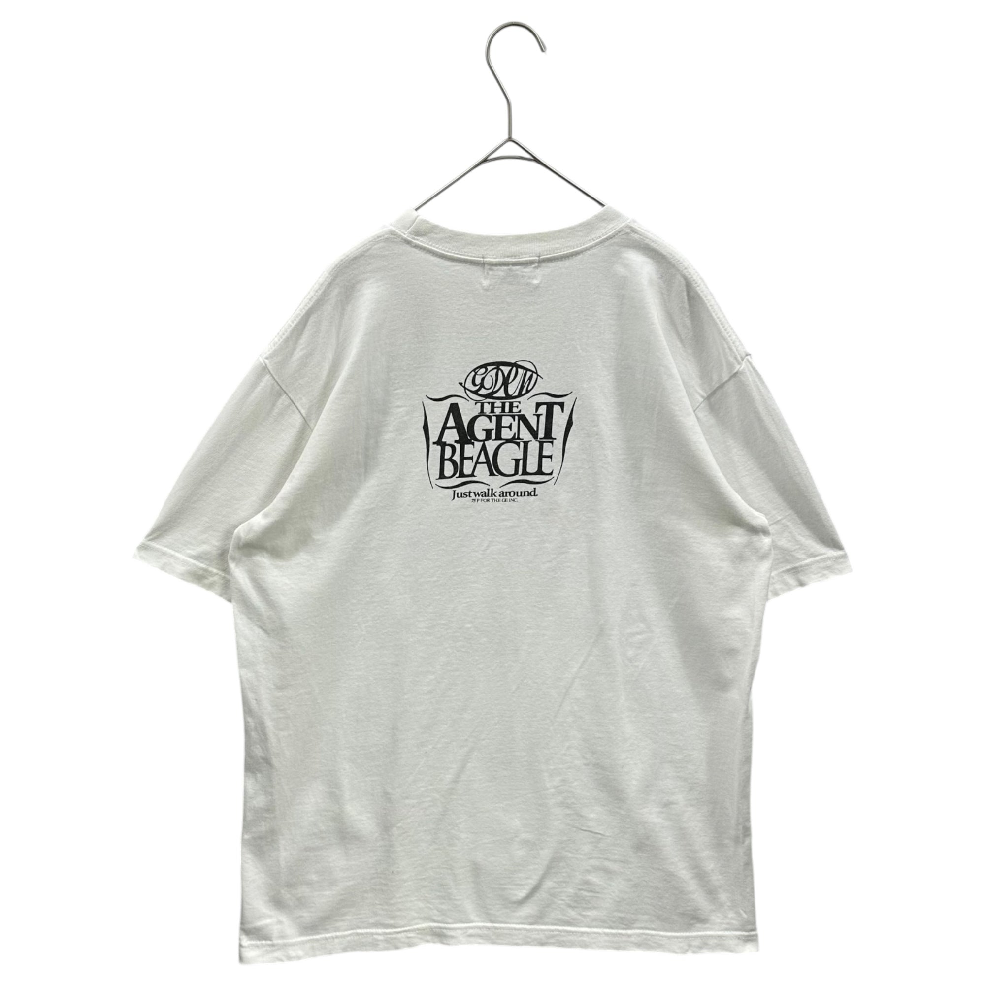 GOODENOUGH(グッドイナフ) 2015's Beagle dog print s/s T-shirt ビーグル犬 プリント 半袖 Tシャツ L ホワイト