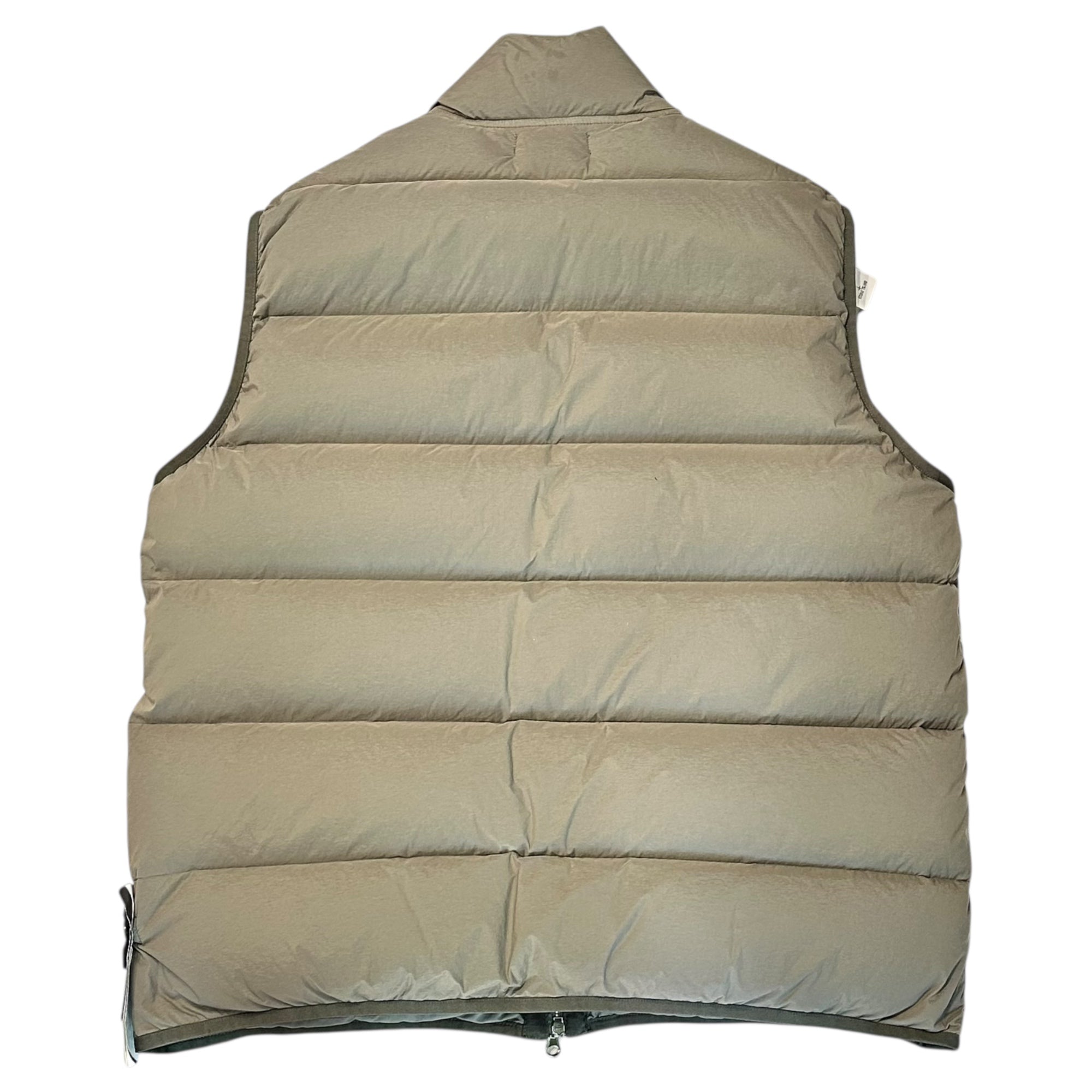 STONE ISLAND(ストーンアイランド) 24AW SEAMLESS TUNNEL NYLON DOWN -TC シームレス タンネル ナイロン ダウン ベスト 8115G0828 XL カーキ