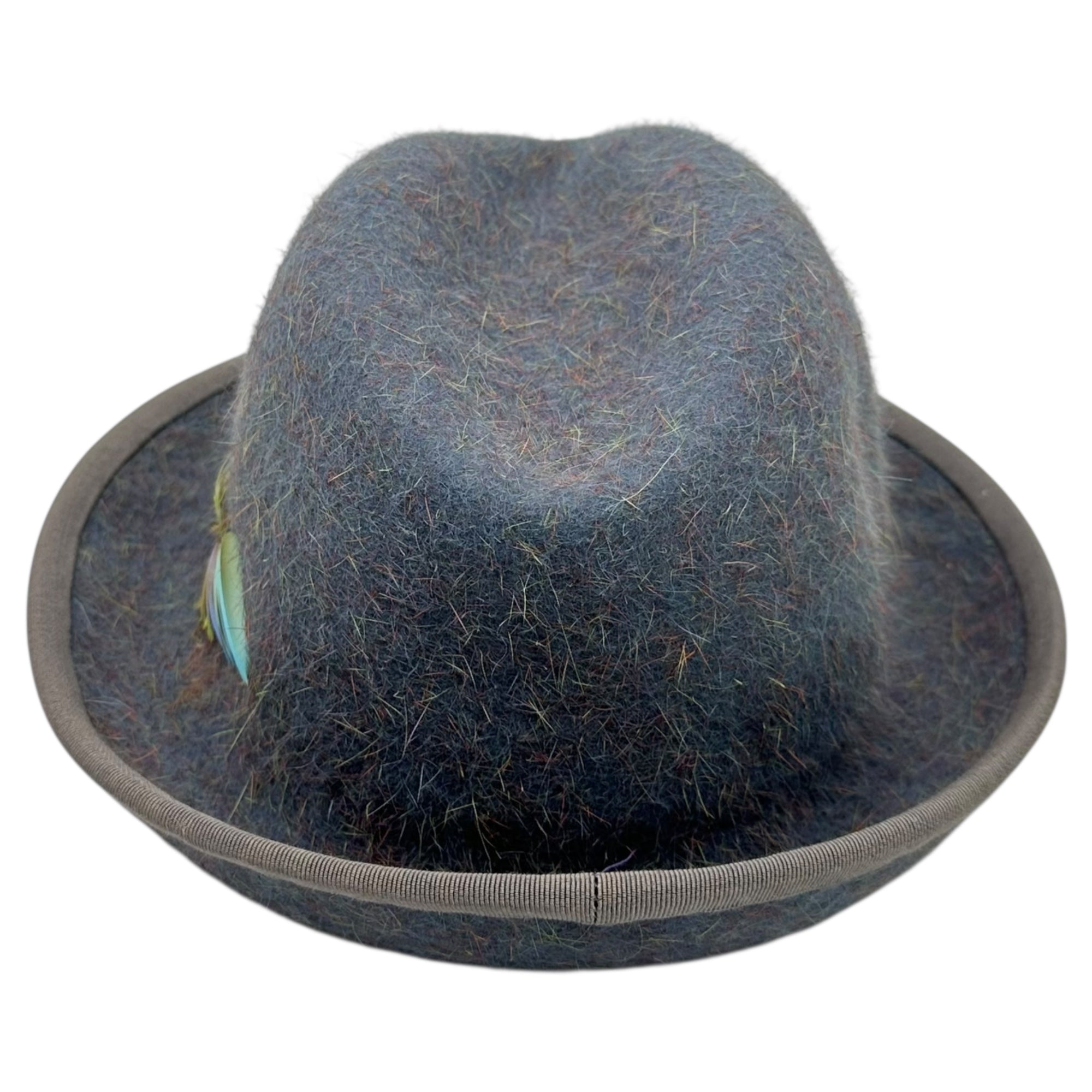 RODKEENAN(ロッドキーナン) Foldable Wool Hat 中折れ ウール ハット フェルト ブルーグレー 帽子