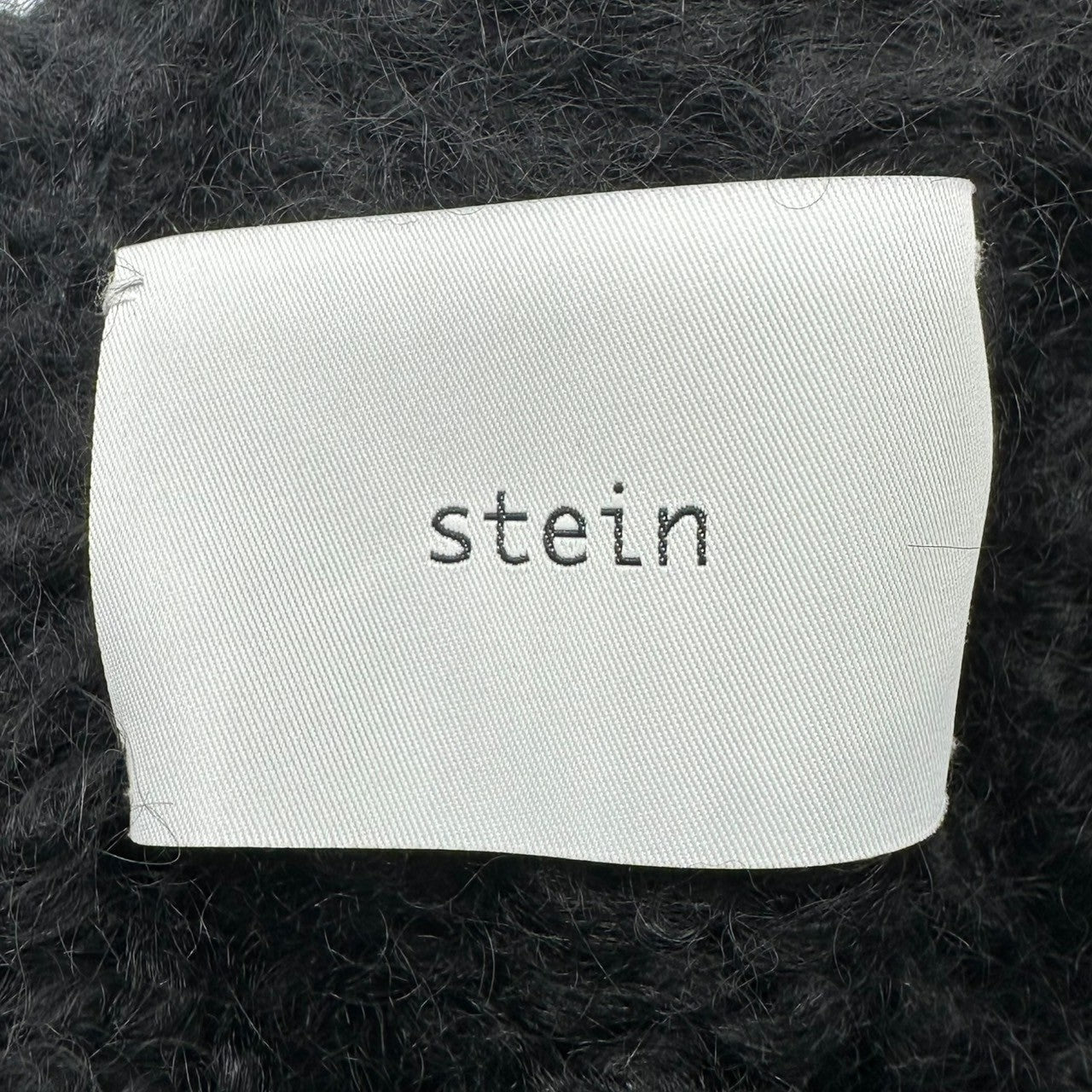 stein(シュタイン) MOHAIR WOOL LOOSE KNIT TURTLE NECK LS モヘア ウール 長袖 ルーズ ニット タートルネック  ST.715 S ブラック