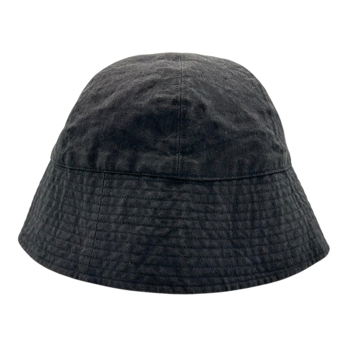 KIJIMATAKAYUKI(キジマタカユキ) PAPER LINEN SAILOR HAT ペーパー リネン セーラー ハット 231105 2 ブラック バケット