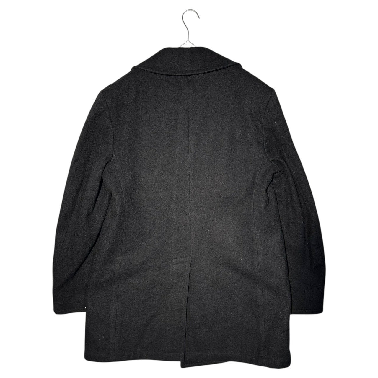 US NAVY(アメリカ海軍) 80's DSCP P coat メルトン ウール Pコート 8405-01-154-5790 40 L ブラック