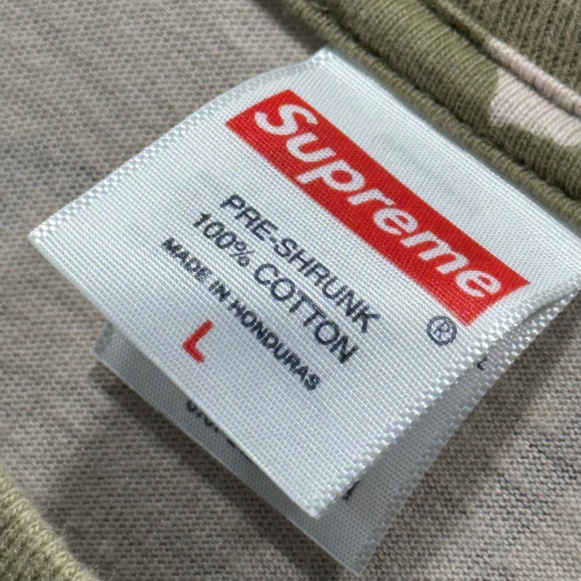 SUPREME(シュプリーム) 25SS Anatomy Tee - Chocolate Chip Camo グラフィック Tシャツ カモ L ベージュ×ブラウン