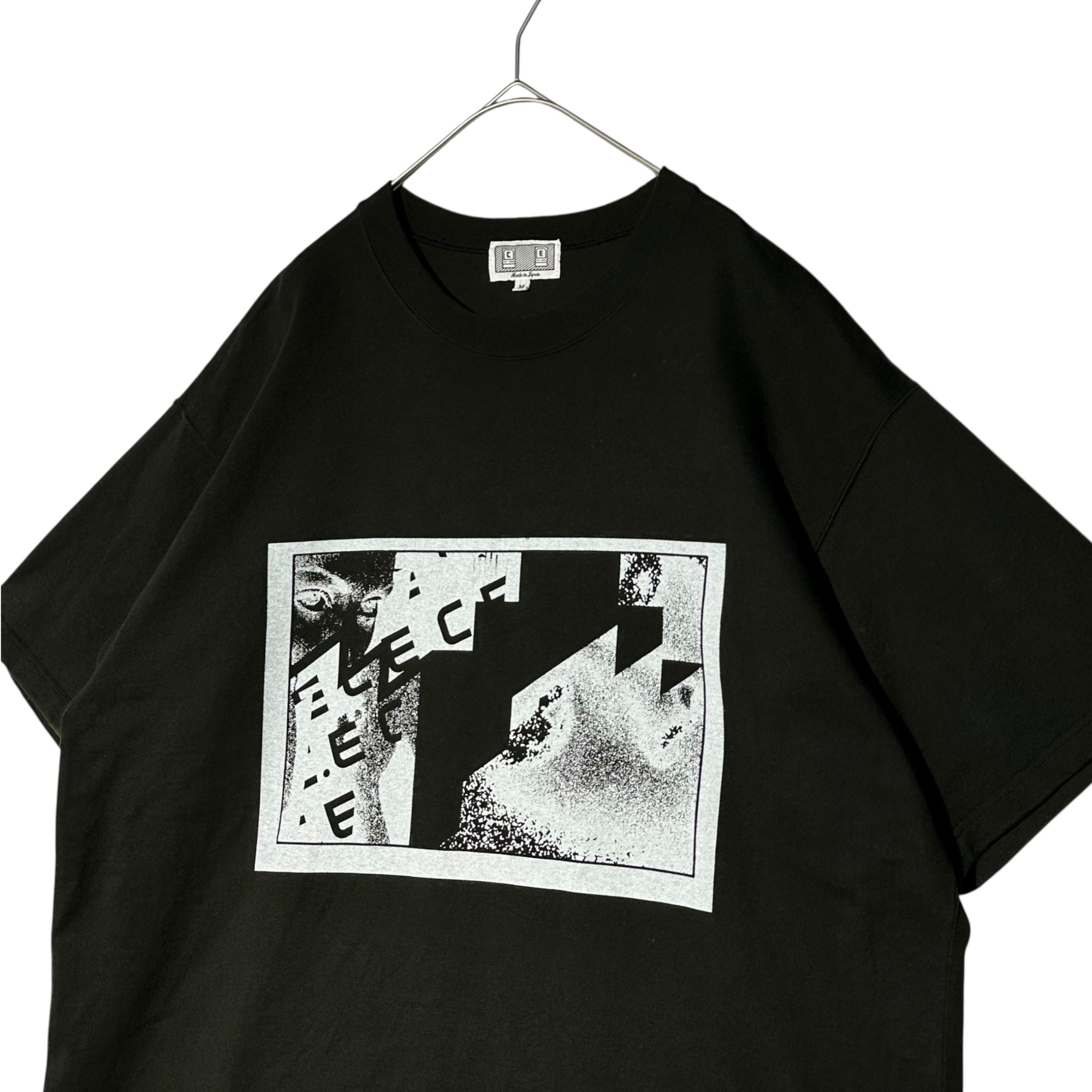 C.E(シーイー) GAZE HEAVY T グラフィック プリント 半袖 Tシャツ CES25T22 M ブラック
