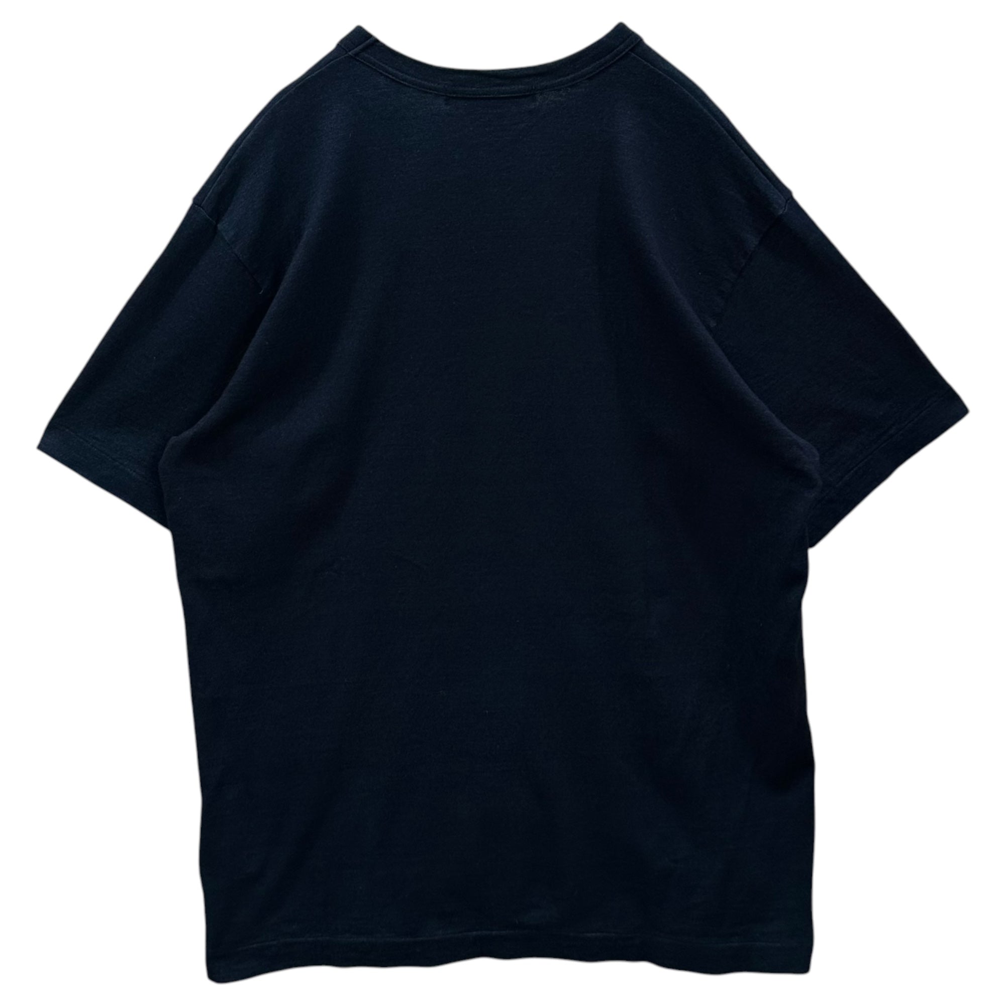COMME des GARCONS HOMME DEUX(コムデギャルソンオムドゥ) 2016SS Garment-Washed Indigo-Dyed S/S T-Shirt 製品洗い加工 インディゴ染め 半袖 Tシャツ DQ-T013 M ネイビー AD2015