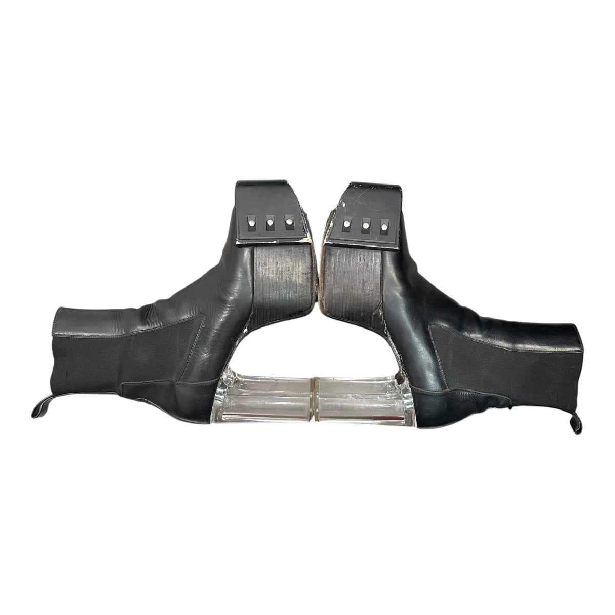 Rick Owens(リックオウエンス) GRILL KISS BOOTS グリル キスブーツ RU02A5825 43 ブラック