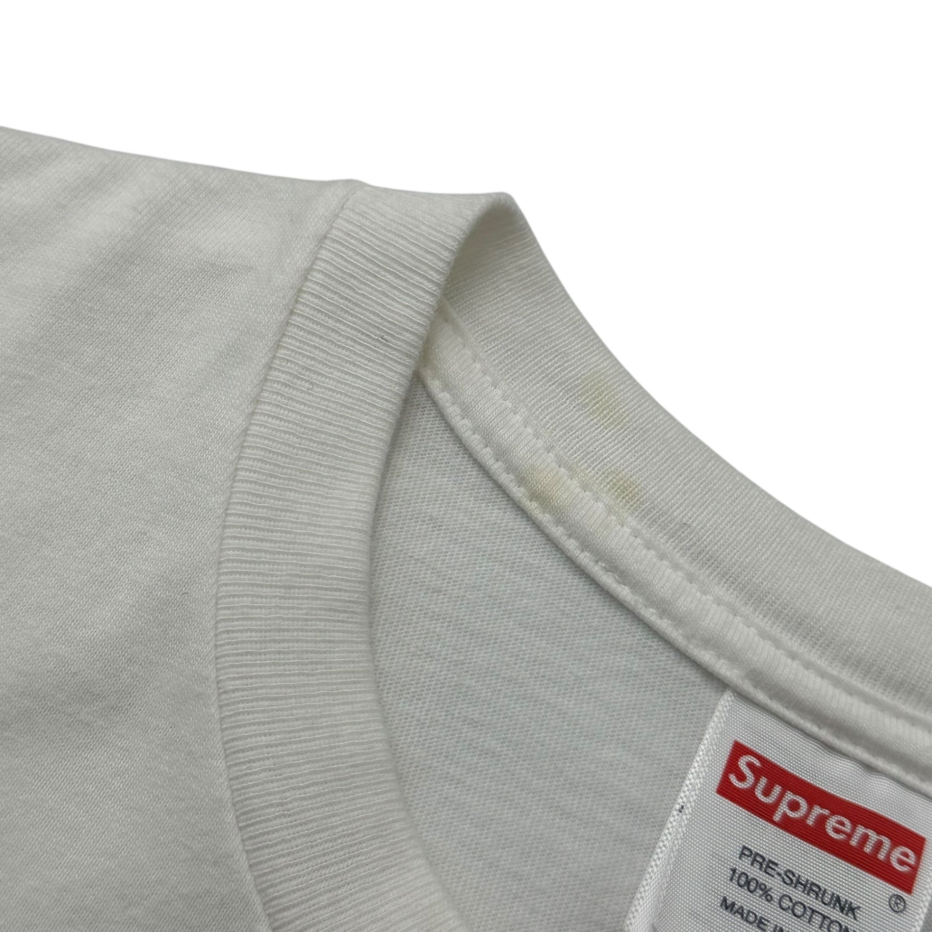 SUPREME(シュプリーム) 2024SS Satchidananda Tee サッチダーナンダ Tシャツ S ホワイト