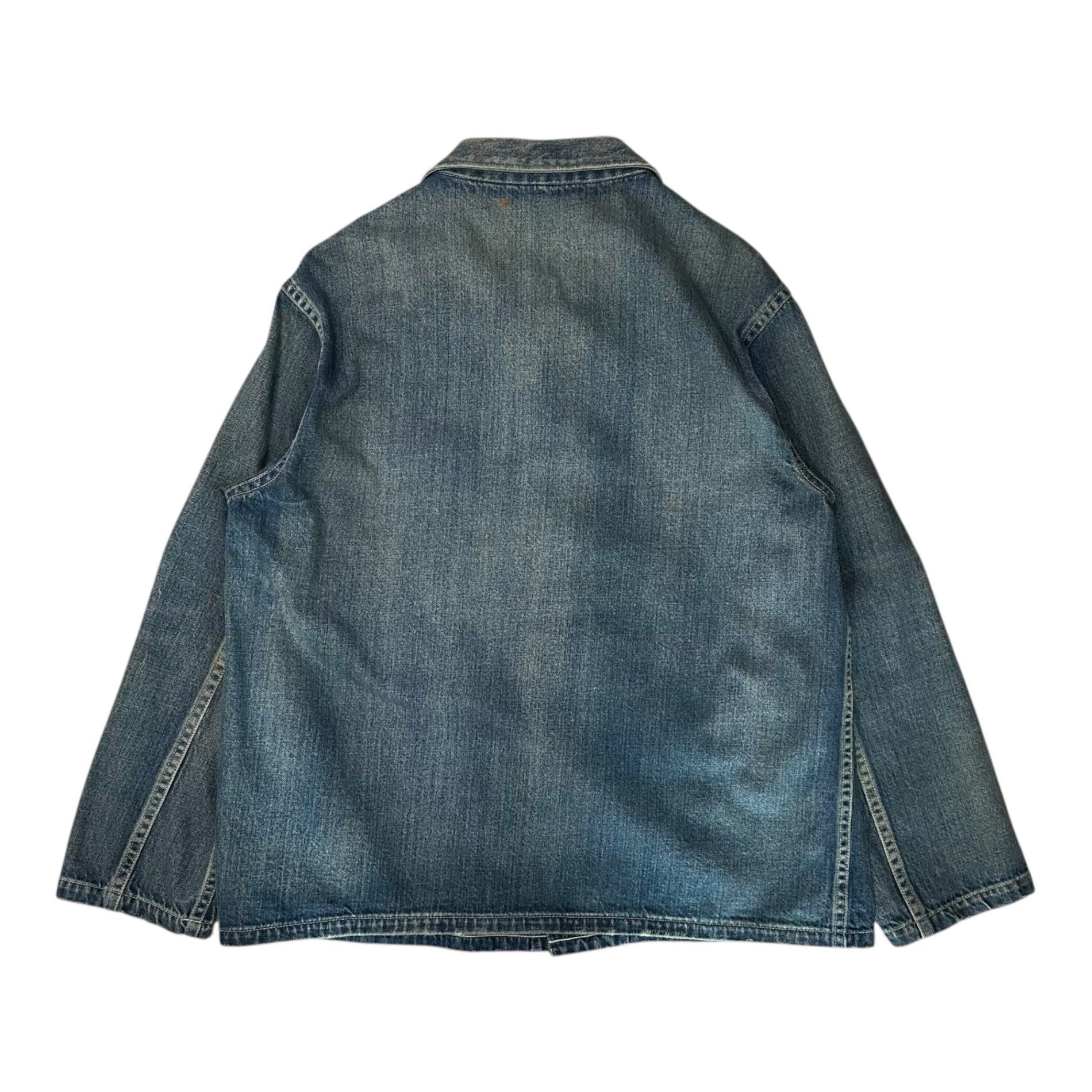 A.PRESSE(アプレッセ) 24AW US Army Vintage Denim Coverall ユーエス アーミー ヴィンテージ デニム カバーオール 24AAP-01-37K 1 インディゴ ジャケット