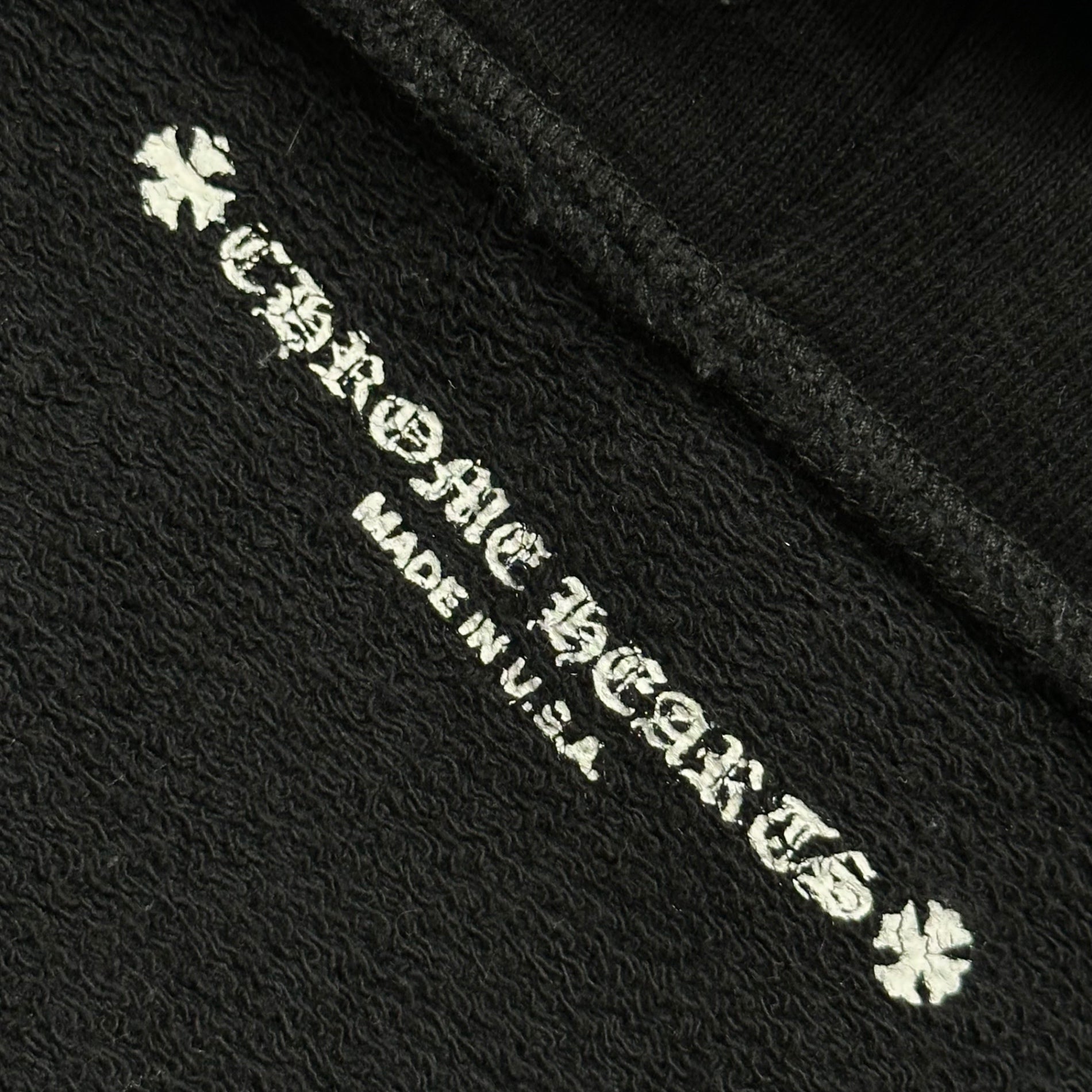 CHROME HEARTS(クロムハーツ) MATTY BOY 99 EYES CHOMPER HD PLVR マッティボーイ プルオーバー パーカー L ブラック クロムハーツジャパンタグ フーディ コラボ