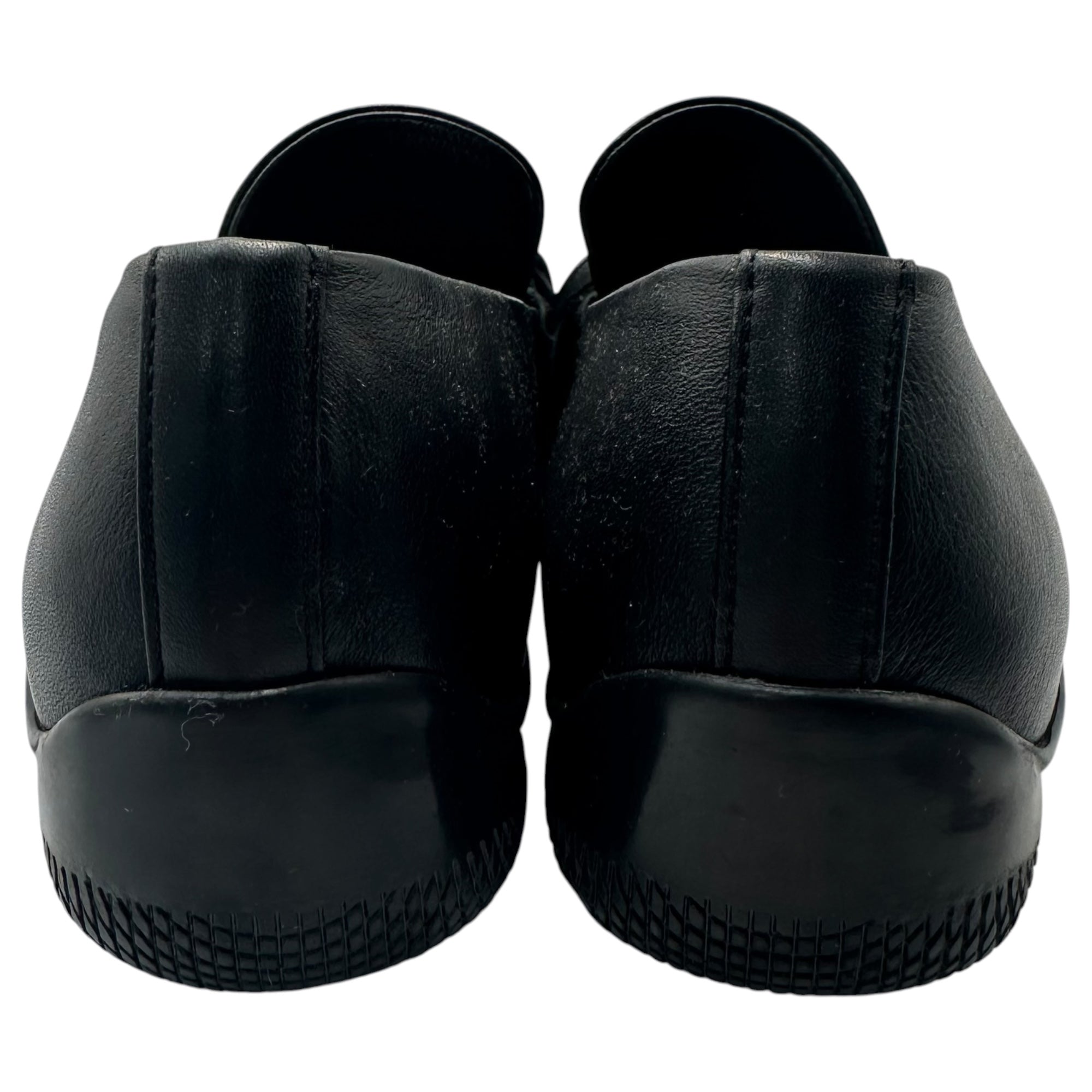 OPEN YY(オープンワイワイ) Black Tassel Loafers タッセル ローファー 37.5(で約24.0cm〜24.5cm) ブラック 革靴 PNG STORE 取扱