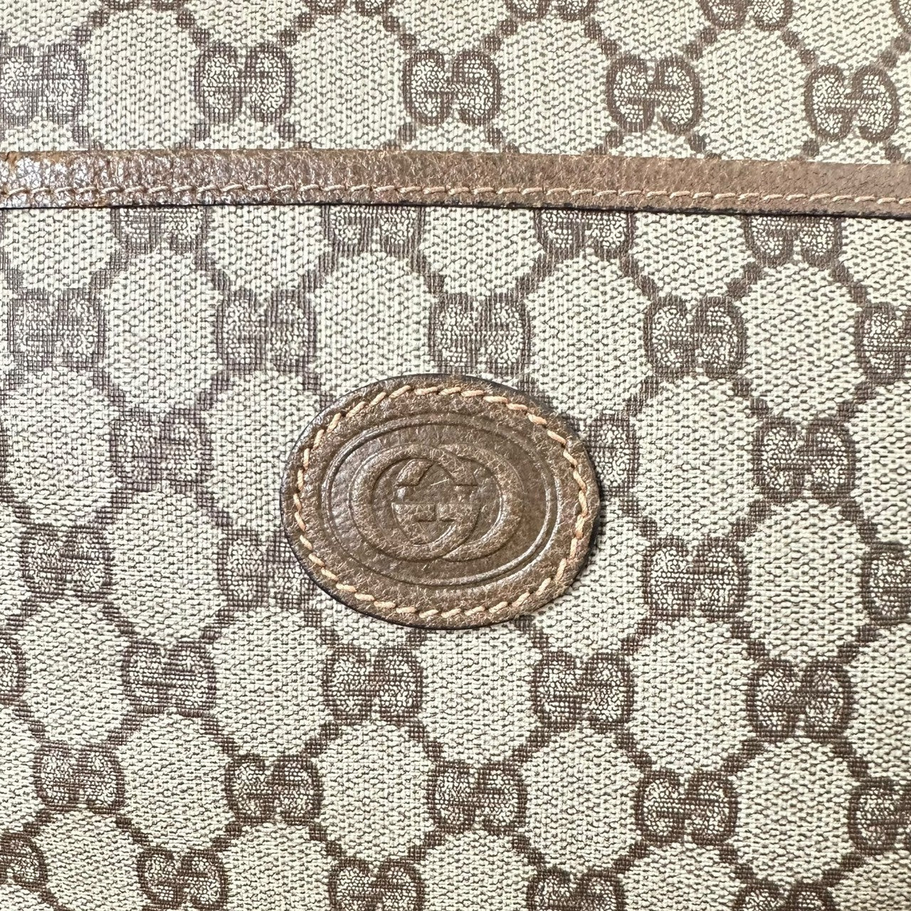 GUCCI(グッチ) GG Canvas Sherry Line Logo Tote Bag GG キャンバス シェリーライン ロゴ トート バッグ 012 39 6211 9411 ベージュ