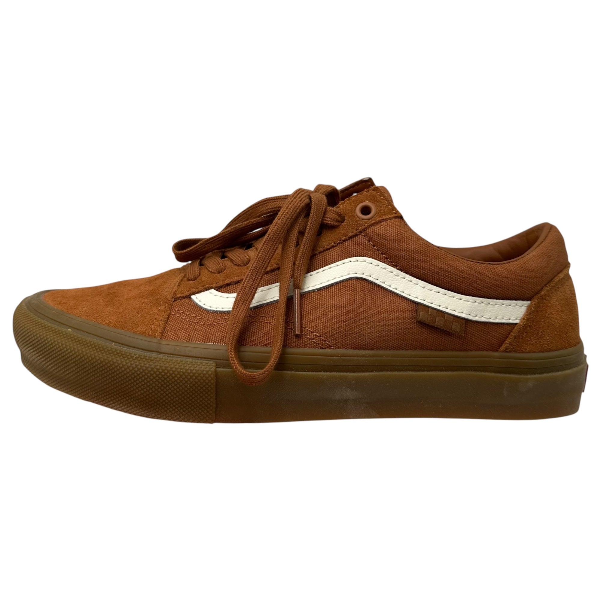 VANS(バンズ) SKATE OLD SKOOL スケート オールド スクール ローカット スニーカー VN0A5FCBB7G 27cm ブラウン OLD SKOOL PRO Upgrade Model