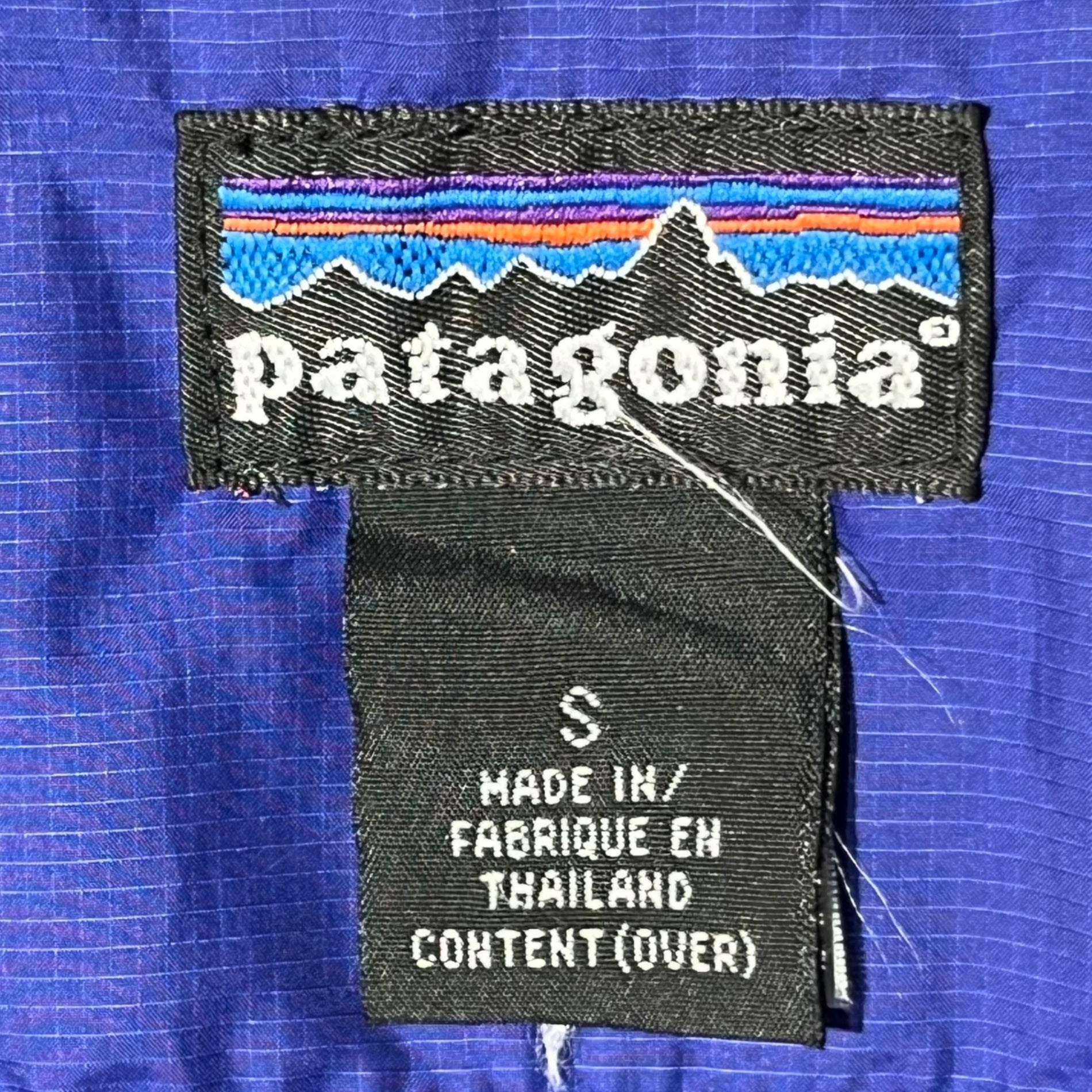 Patagonia(パタゴニア) 00's Puff ball pullover vest パフボール プルオーバー ベスト 84014 S ブラック×パープル 2000年秋製造 名作 中綿