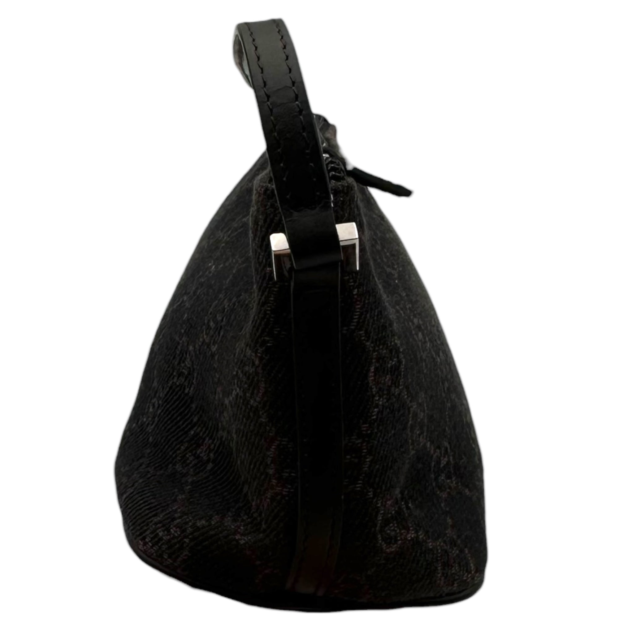 GUCCI(グッチ) GG Canvas Accessory Pouch Mini Handbag GG キャンバス アクセサリー ポーチ ミニ ハンドバッグ 07198 2123 ブラック×ブラウン