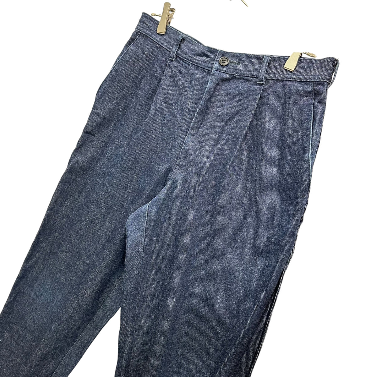 COMME des GARCONS HOMME PLUS(コムデギャルソンオムプリュス) 1999SS Wide-Tapered Cotton Denim Pants ワイド テーパード コットン デニム パンツ PP-04053L L インディゴ AD1998 90s アーカイブ