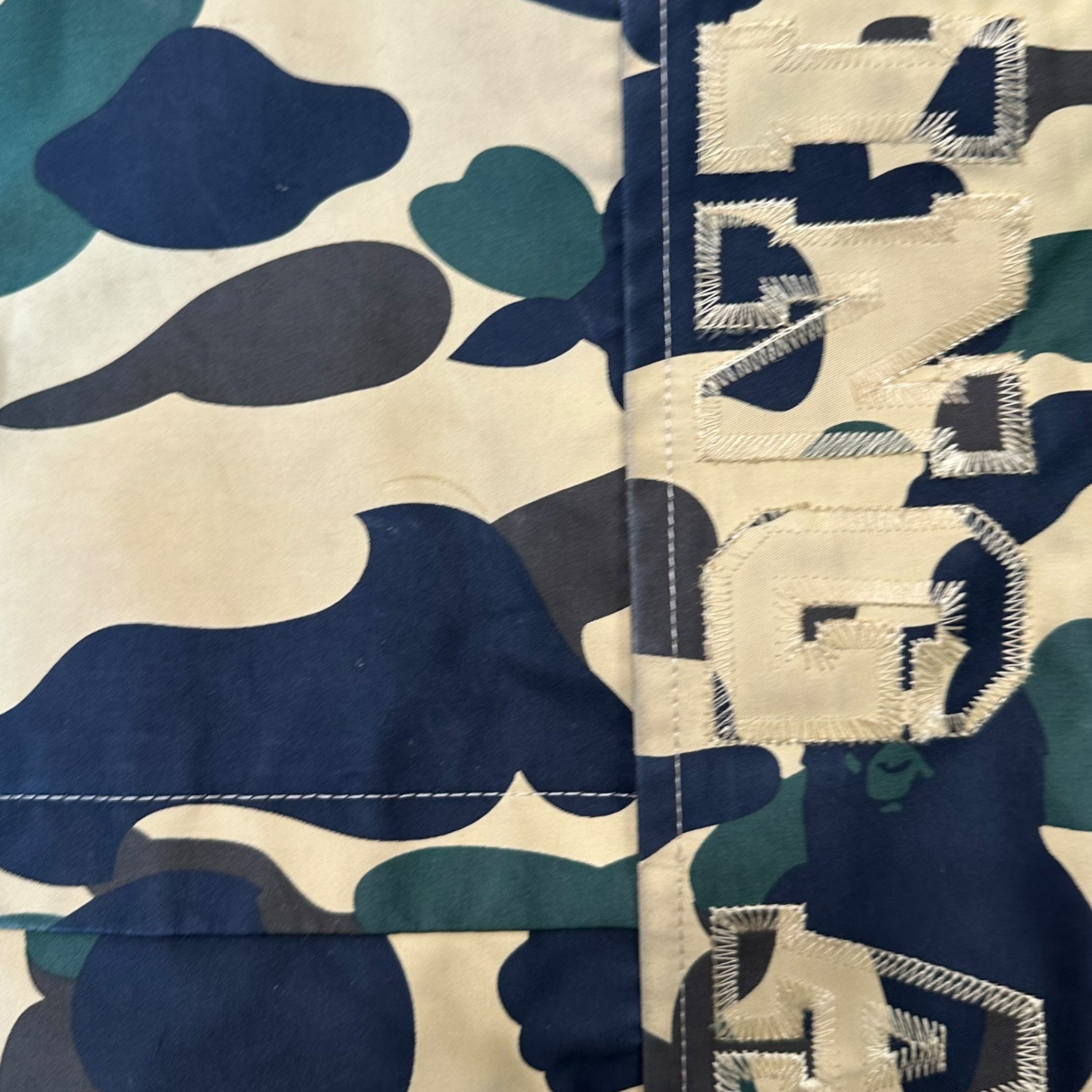 A BATHING APE(アベイシングエイプ) 00's 1ST CAMO SNOWBOARD JACKET ファーストカモ スノボード ジャケット スノボ M カーキ