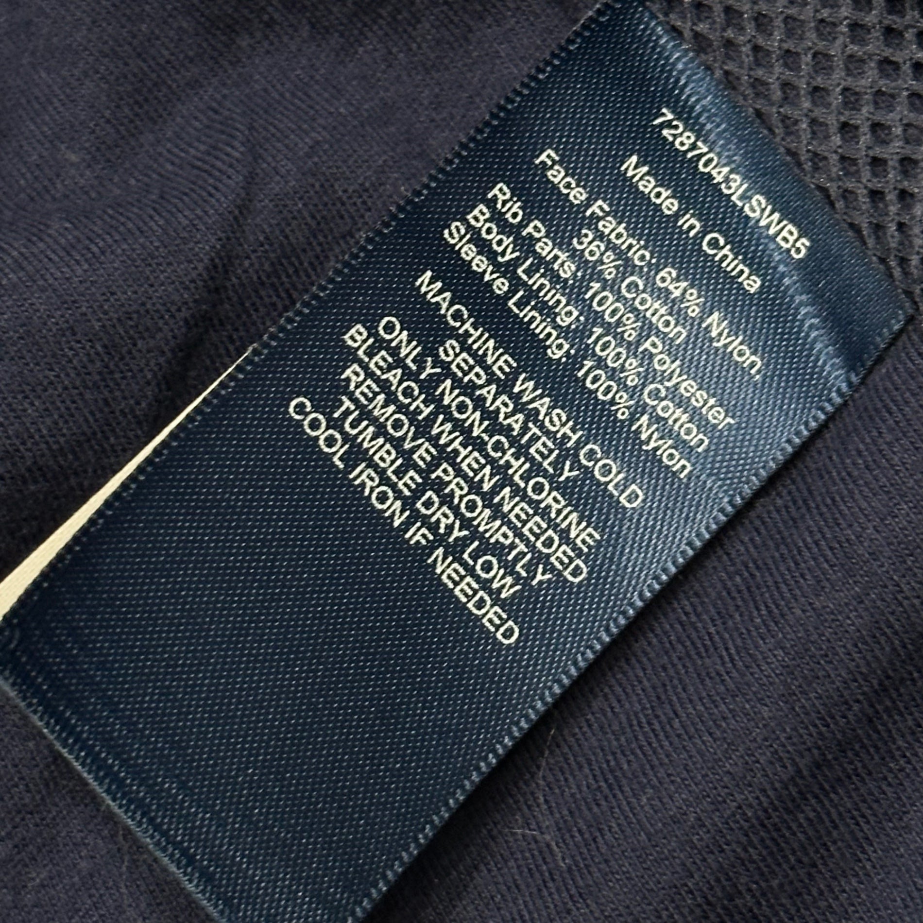 POLO GOLF RALPH LAUREN(ポロゴルフラルフローレン) Nylon Zip-Up Jacket ナイロン ジップアップ ジャケット 7287043LSWB5 M ブルー