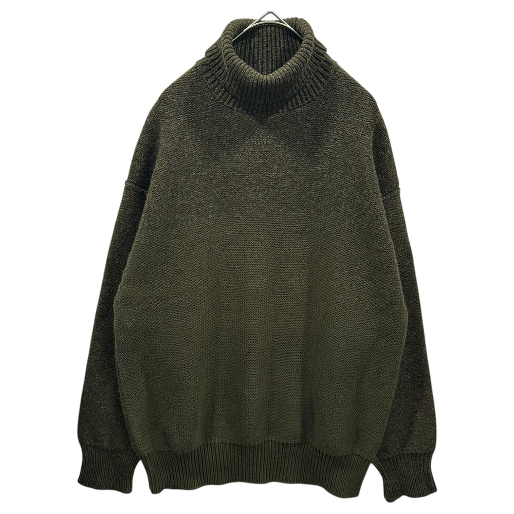 COMME des GARCONS HOMME(コムデギャルソンオム) 1994AW Gradient Wool ＆ Cotton Turtleneck Knit ウール コットン グラデーション タートルネック ニット HN-080140 表記無(FREE) オリーブ 90's 90年代 田中オム