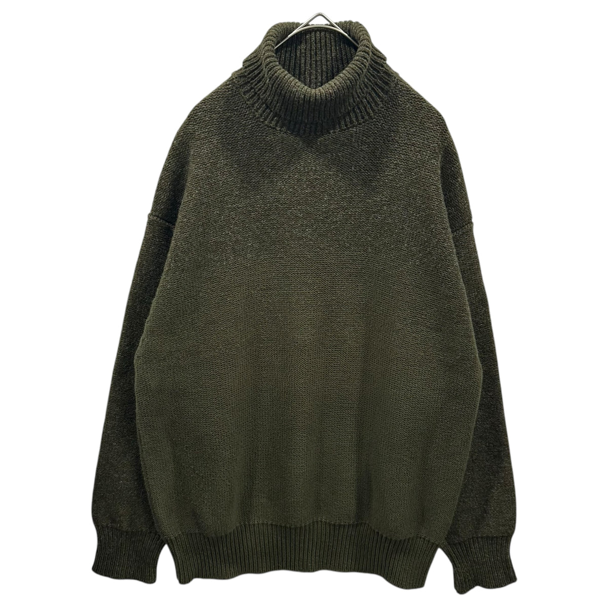COMME des GARCONS HOMME(コムデギャルソンオム) 1994AW Gradient Wool ＆ Cotton Turtleneck Knit ウール コットン グラデーション タートルネック ニット HN-080140 表記無(FREE) オリーブ 90's 90年代 田中オム