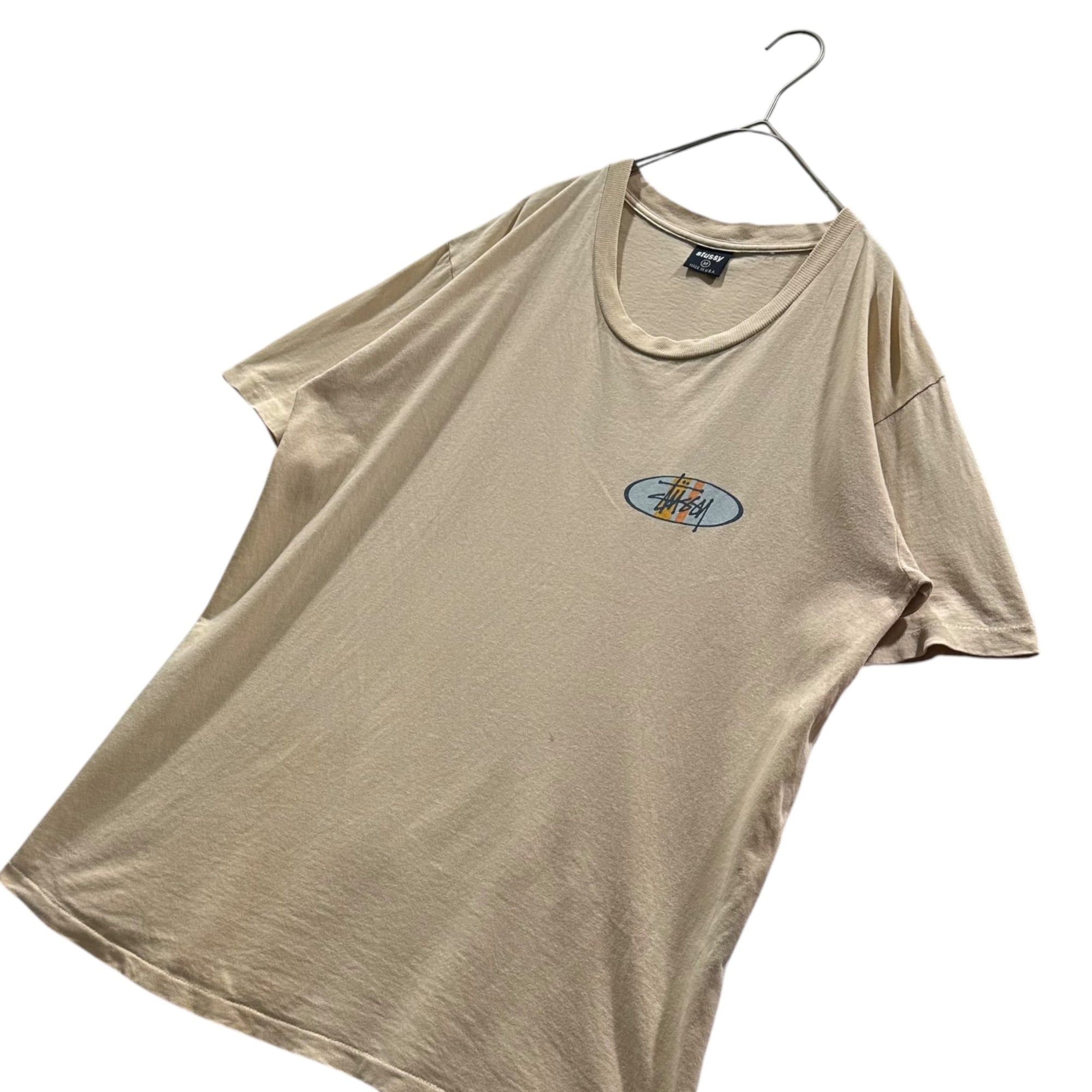 90's USA製 オールドステューシー 両面オーバルロゴtシャツ STUSSY(ステューシー) 1990's USA made Oval Logo T-Shirt オーバル