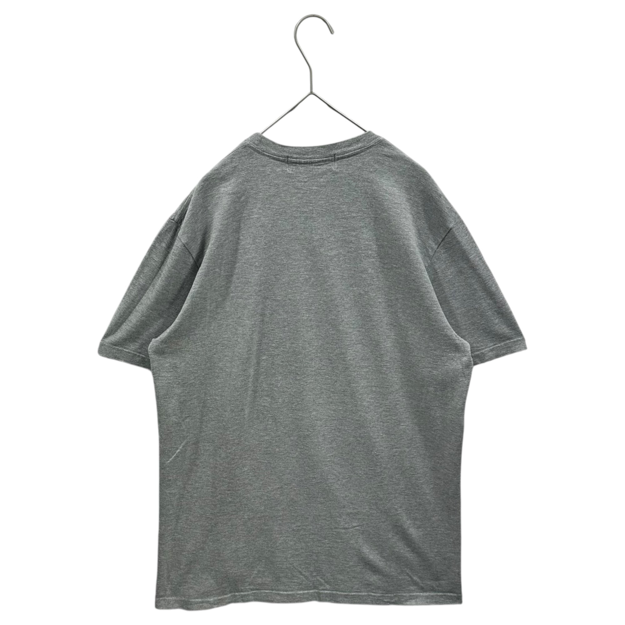 GOODENOUGH IVY(グッドイナフアイビー) College Logo Print S/S T-Shirt カレッジ ロゴ プリント 半袖 Tシャツ L グレー×ホワイト
