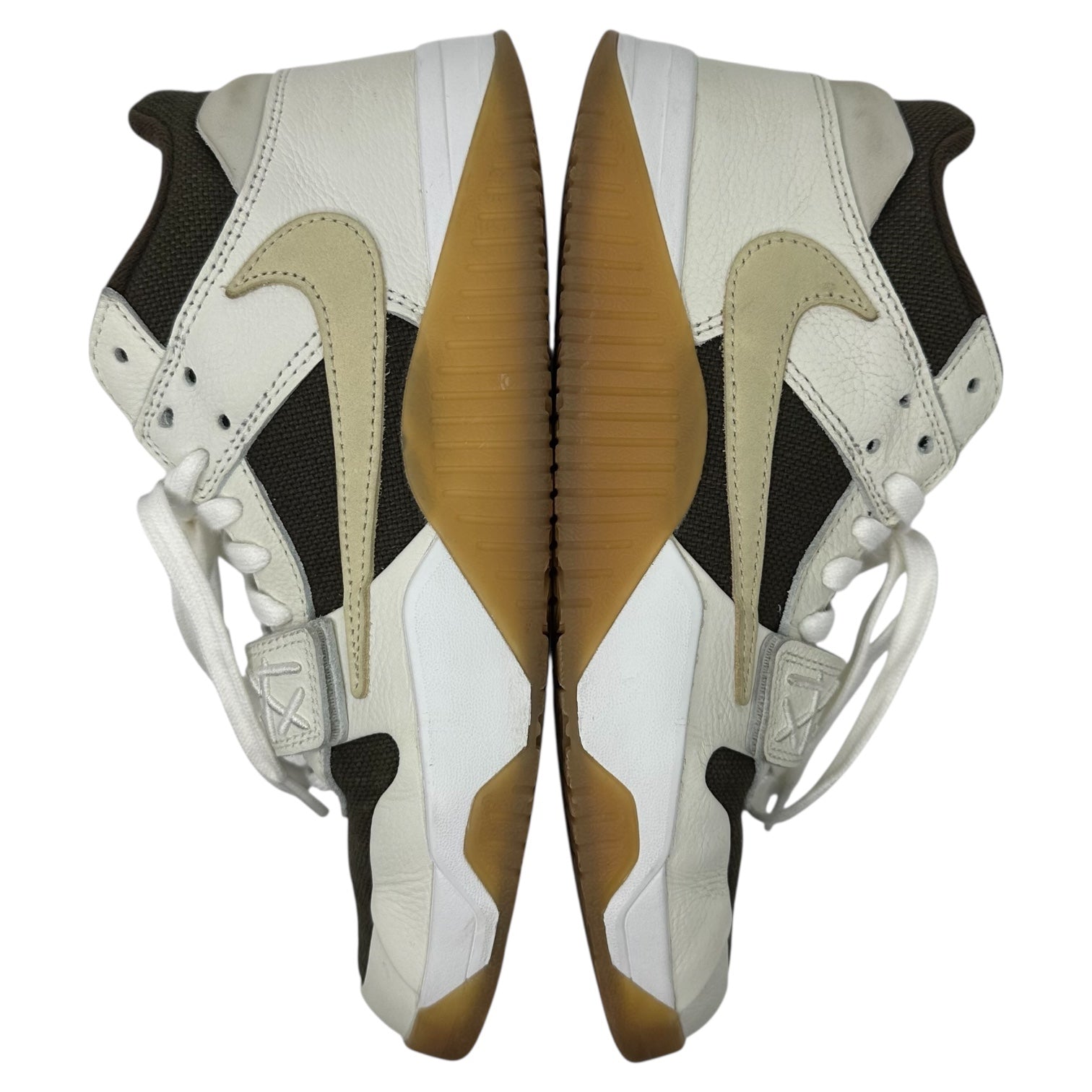 NIKE×Travis Scott(ナイキ×トラヴィススコット) Jordan Jumpman Jack TR "Sail and Dark Mocha" ジョーダン ジャンプマンジャック TR セイル アンド ダークモカ FZ8117-100 26.5cm ホワイト×ブラウン
