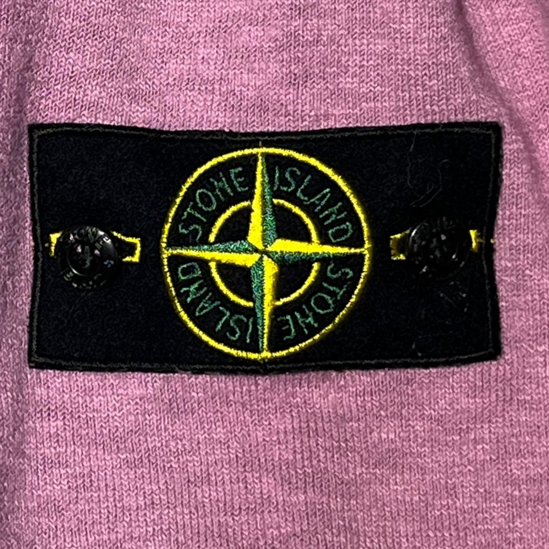 STONE ISLAND(ストーンアイランド) 20SS Crew neck cotton nylon knit クルーネック コットン ナイロン ニット 7215502B0 L パープル