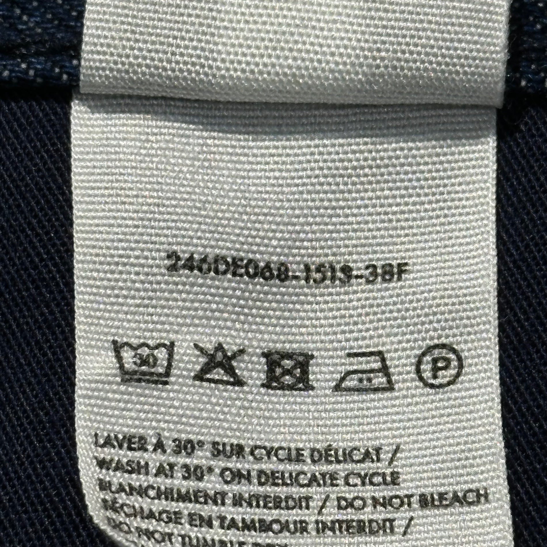 JACQUEMUS(ジャックムス) 24AW Le De-Nimes Large Jeans ロールアップ バギー デニム パンツ 246DE068-1513 32 インディゴ ワイド 参考定価97,400円