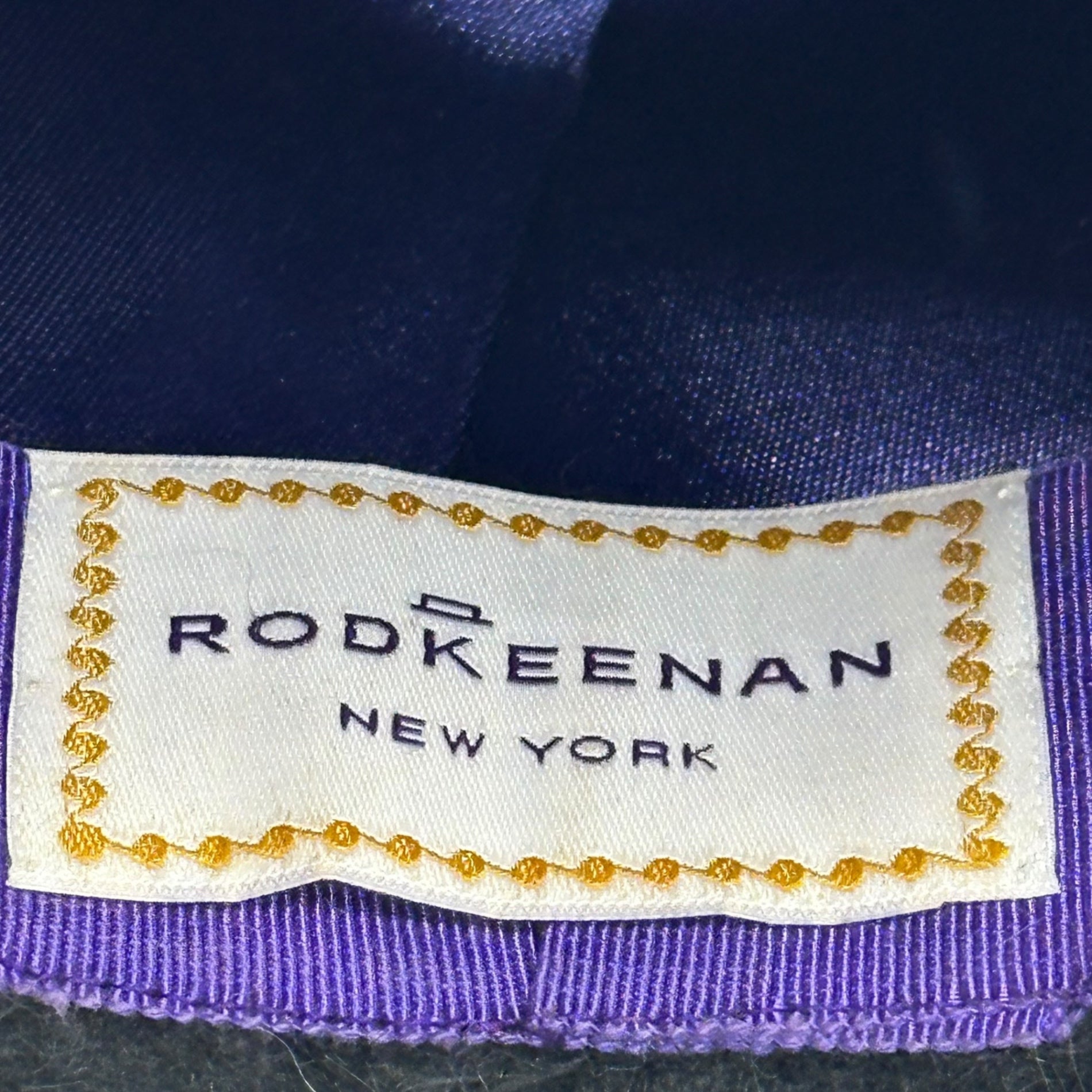 RODKEENAN(ロッドキーナン) Foldable Wool Hat 中折れ ウール ハット フェルト ブラック 帽子