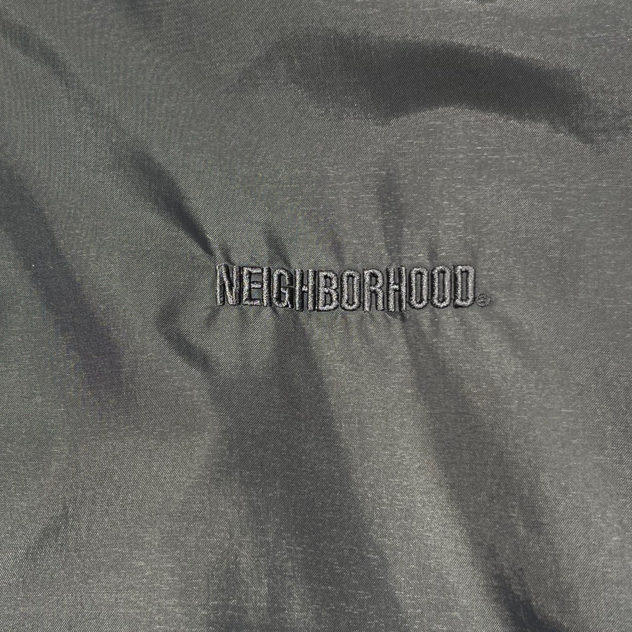 NEIGHBORHOOD(ネイバーフッド) 21SS BROOKS/N-JKT/ロゴ刺繍コーチジャケット 211SNH-JKM01 L グレー