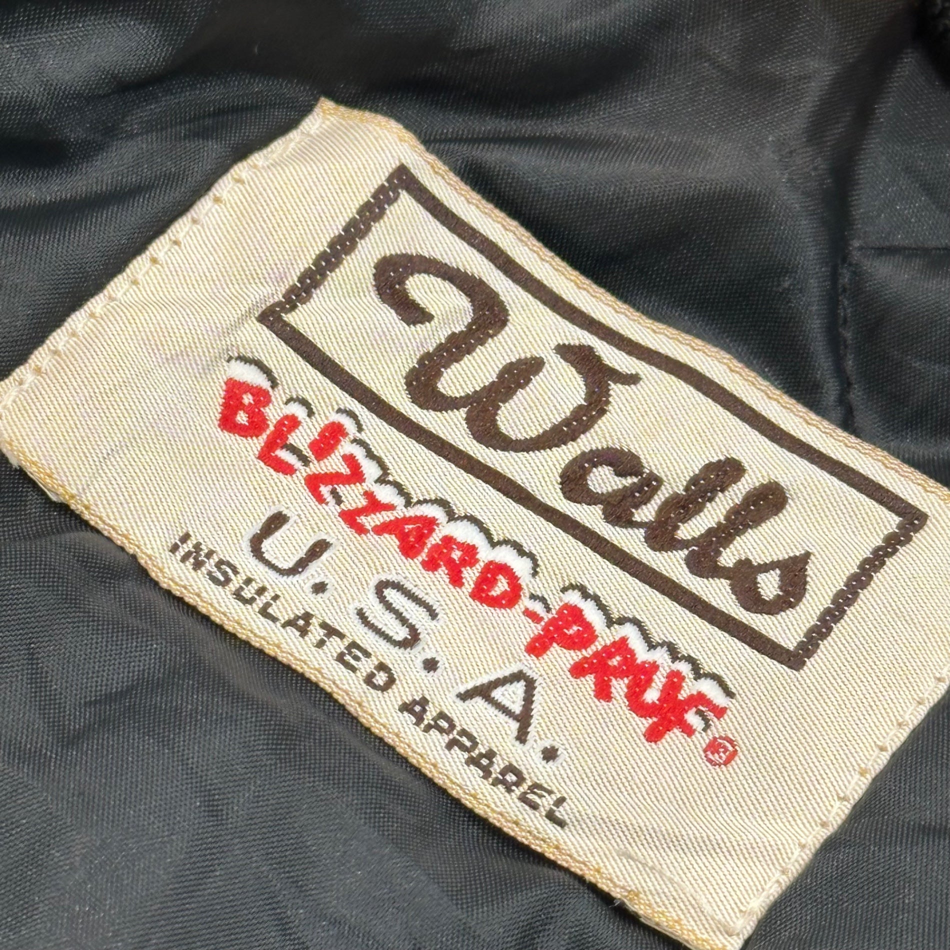 WALLS(ウォールズ) 80～90's Corduroy Color Duck Jacket コーデュロイ 襟 ダック ジャケット XL ネイビー KELLYワッペン 企業物