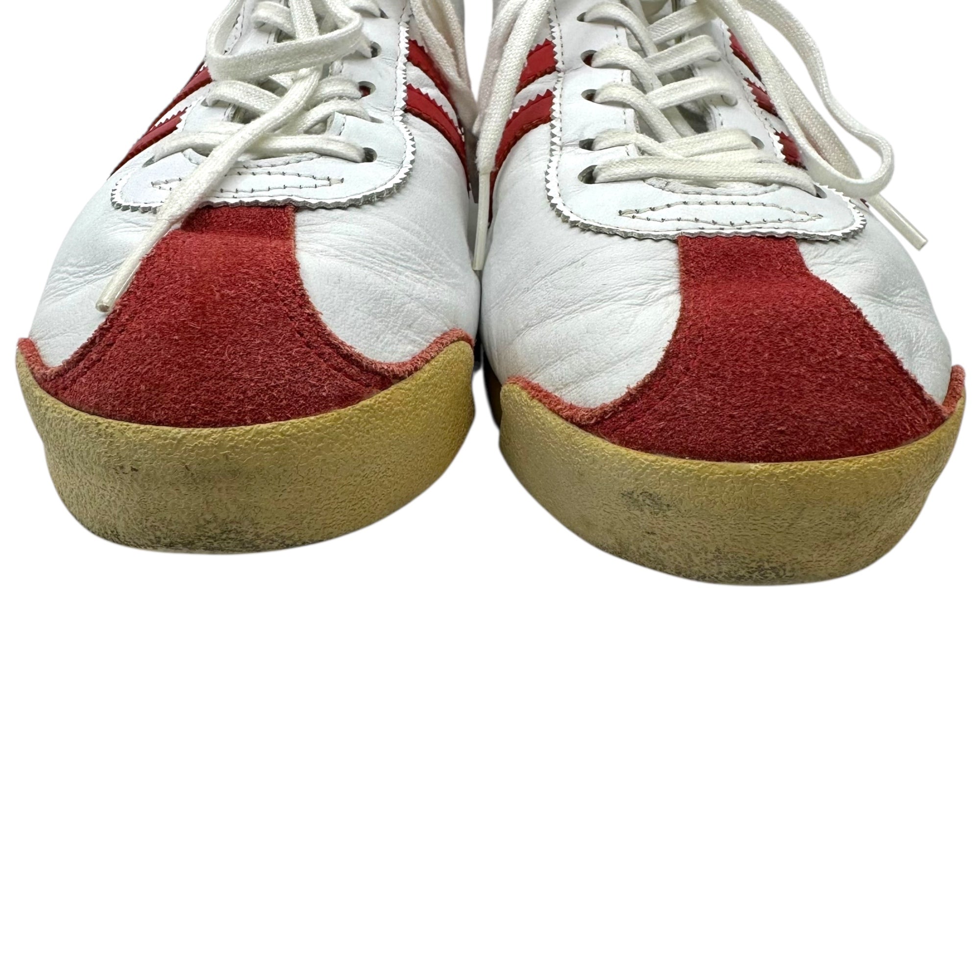 adidas(アディダス) 2003 ITALIA イタリア ローカット スニーカー 015695 26.5cm ホワイト×レッド 2003年製 ヴィンテージ