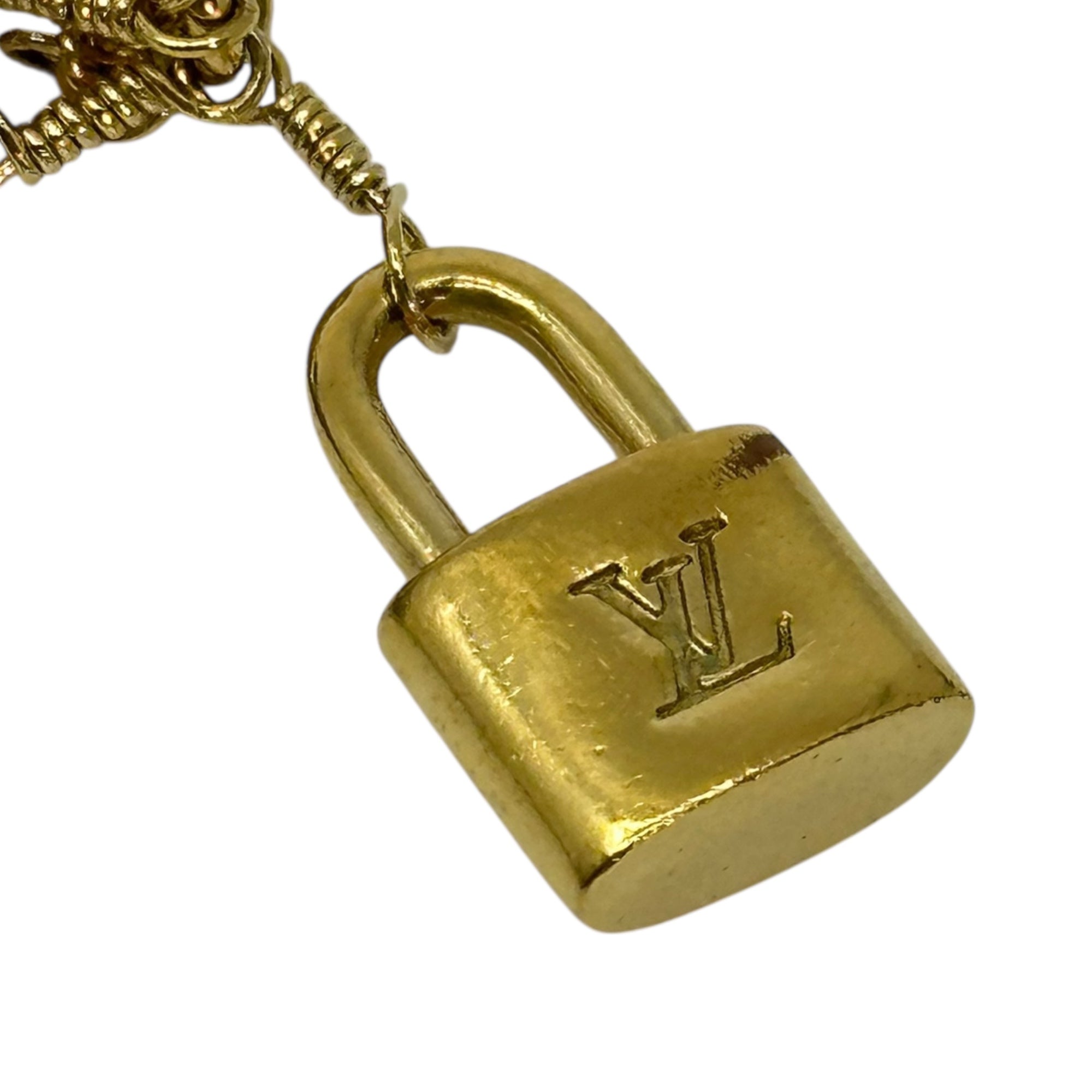 LOUIS VUITTON(ルイヴィトン) Pendantif Sweet Monogram Pendant Top パンダンティフ スウィート モノグラム ペンダント トップ マルチ M65391 ゴールド ネックレス チャーム
