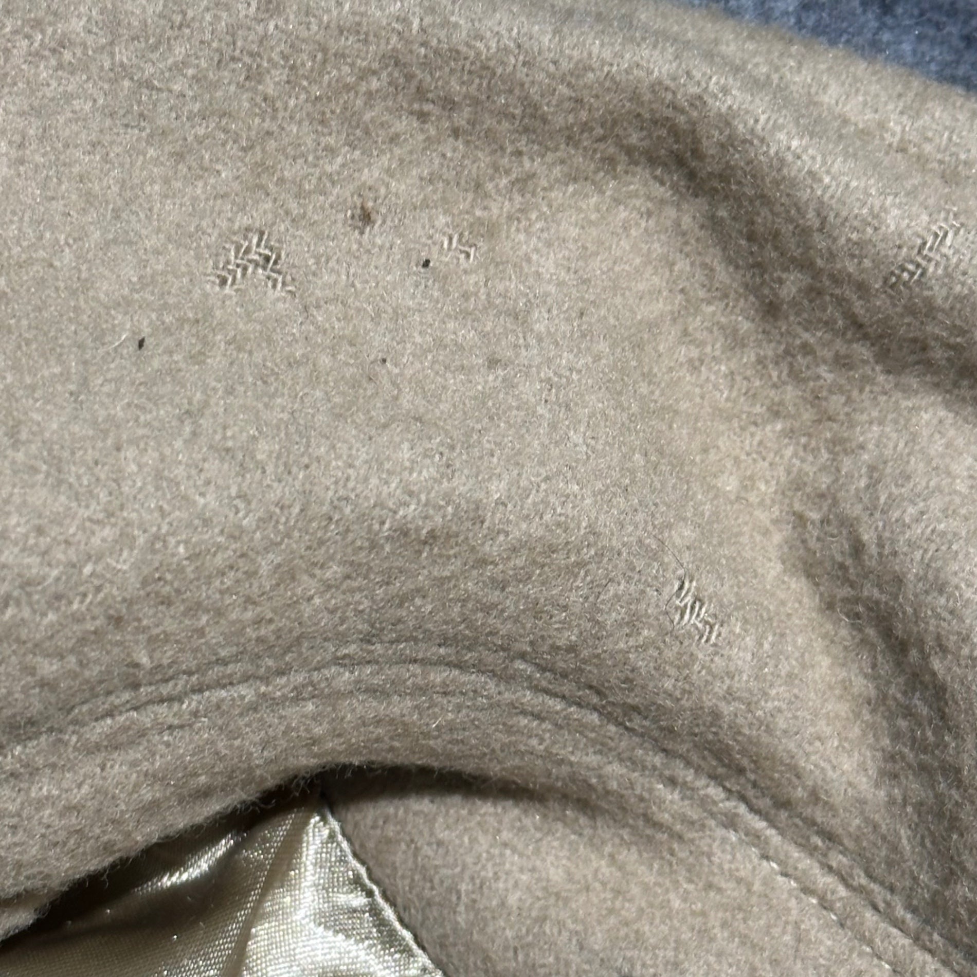 LAUREN RALPH LAUREN(ローレンラルフローレン) 90's Hooded Melton Duffle Coat 90年代 フーデッド メルトン ダッフル コート S~M程度(大き目です) ベージュ ドミニカ共和国製造