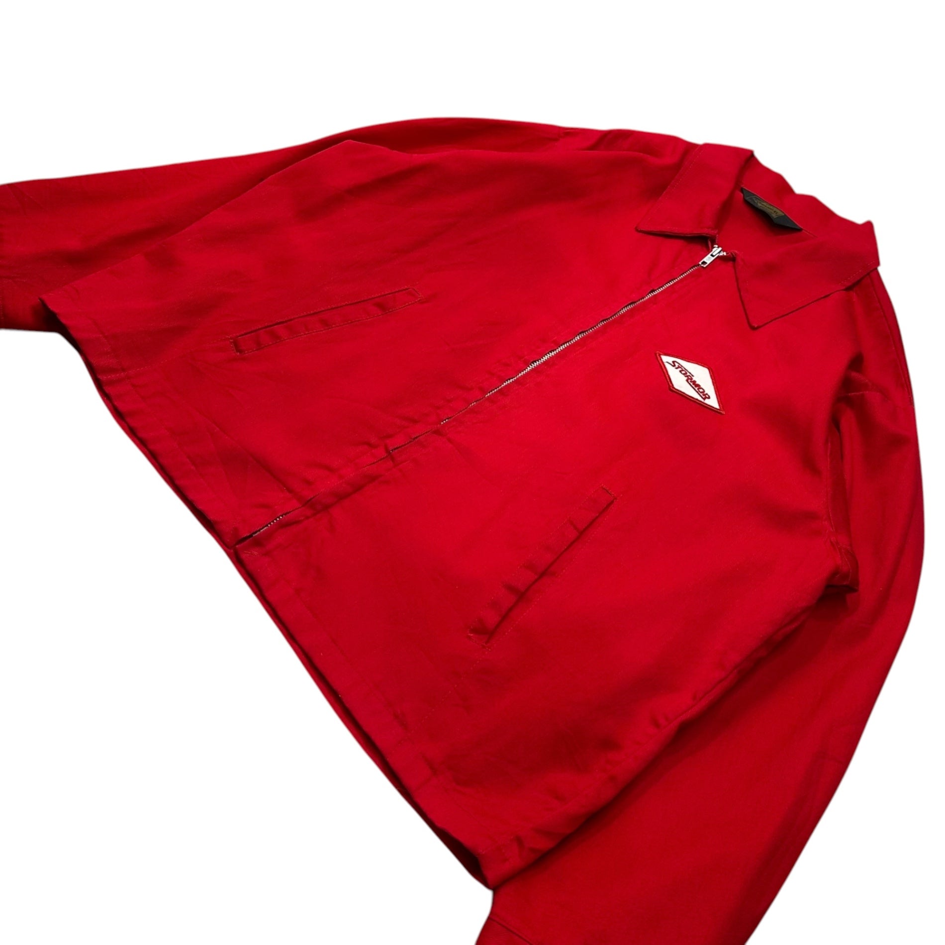 K-BRAND(ケーブランド) 80's STORMOR Swing top 80年代 ストーマー ワッペン スイングトップ ワークジャケット XL レッド