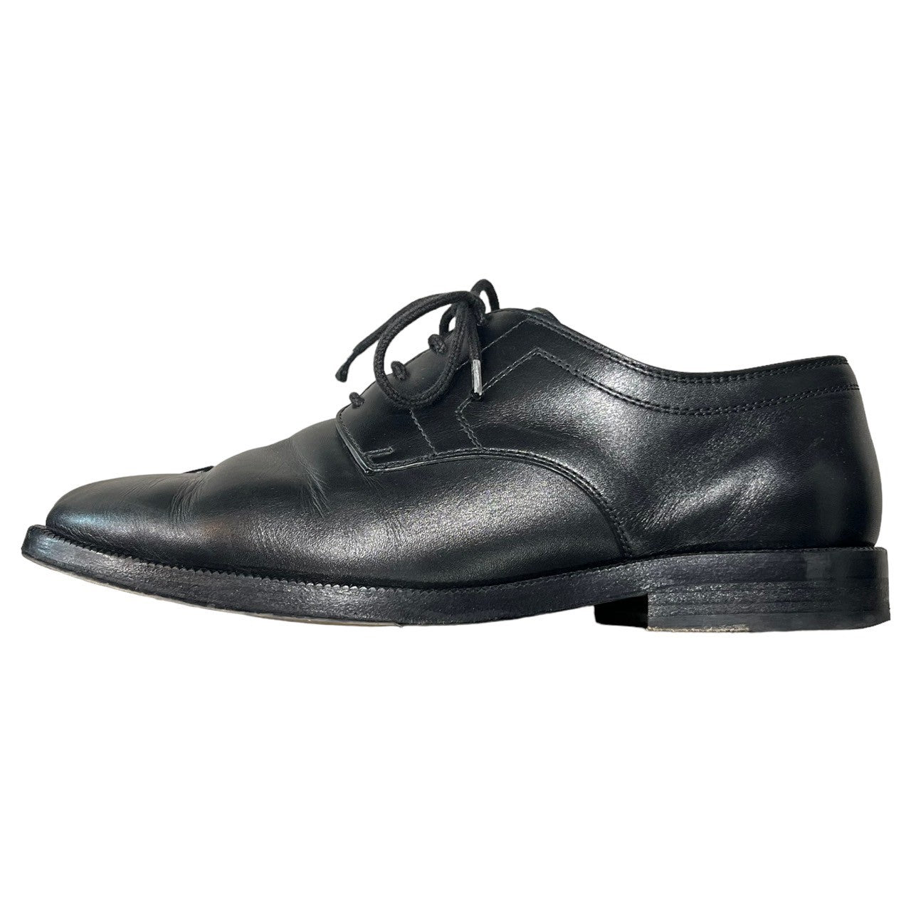 MAISON MARGIELA(メゾンマルジェラ) Tabi lace up shoes 足袋 レースアップシューズ S34WQ0021 SIZE  38(24.0～25.0cm程度) ブラック 革靴 ドレスシューズ