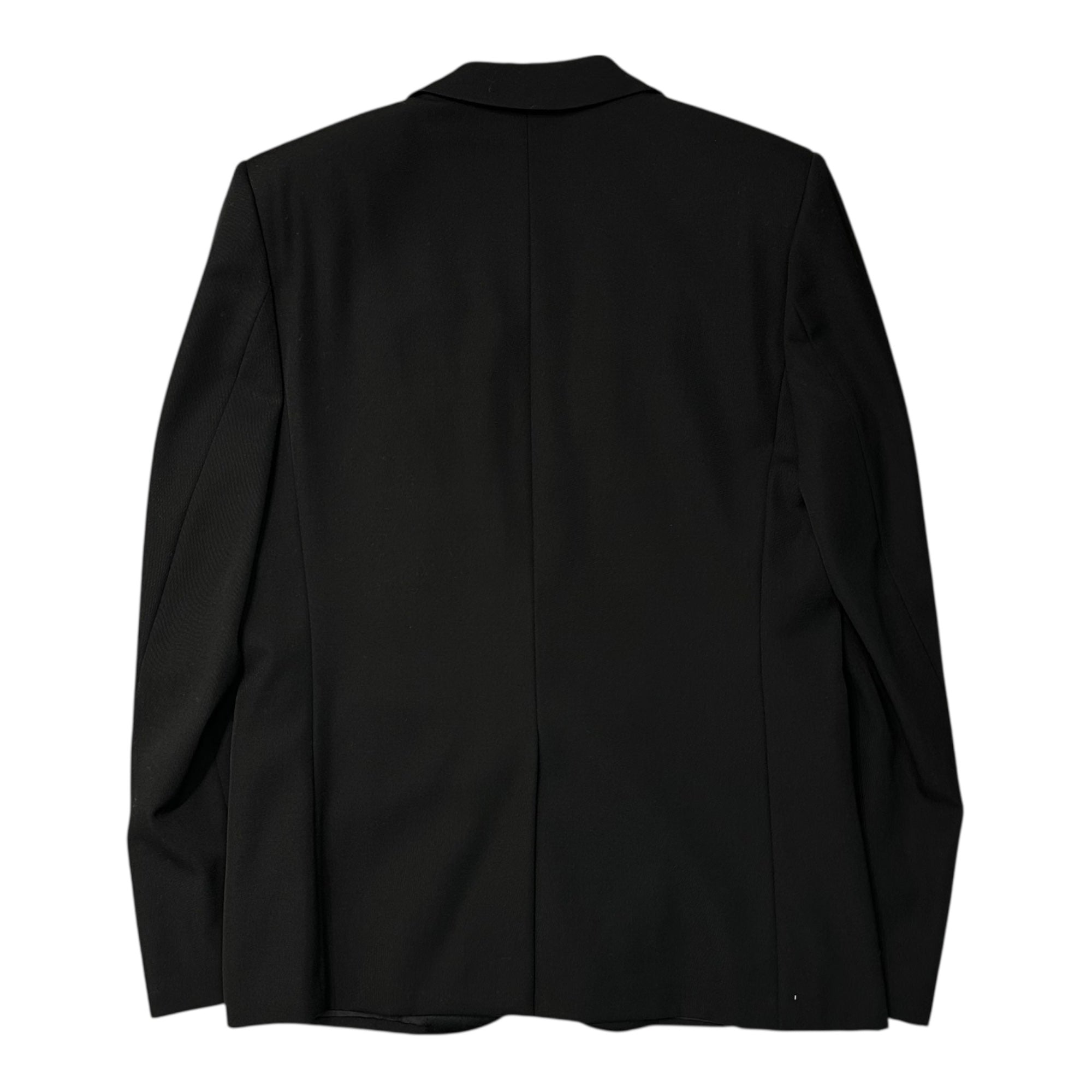 SAINT LAURENT PARIS(サンローランパリ) 16AW By Hedi Slimane 1B Smoking Jacket Setup エディ期 スモーキング ジャケット セットアップ 398910 48 ブラック エディースリマン スーツ スラックス テーラード