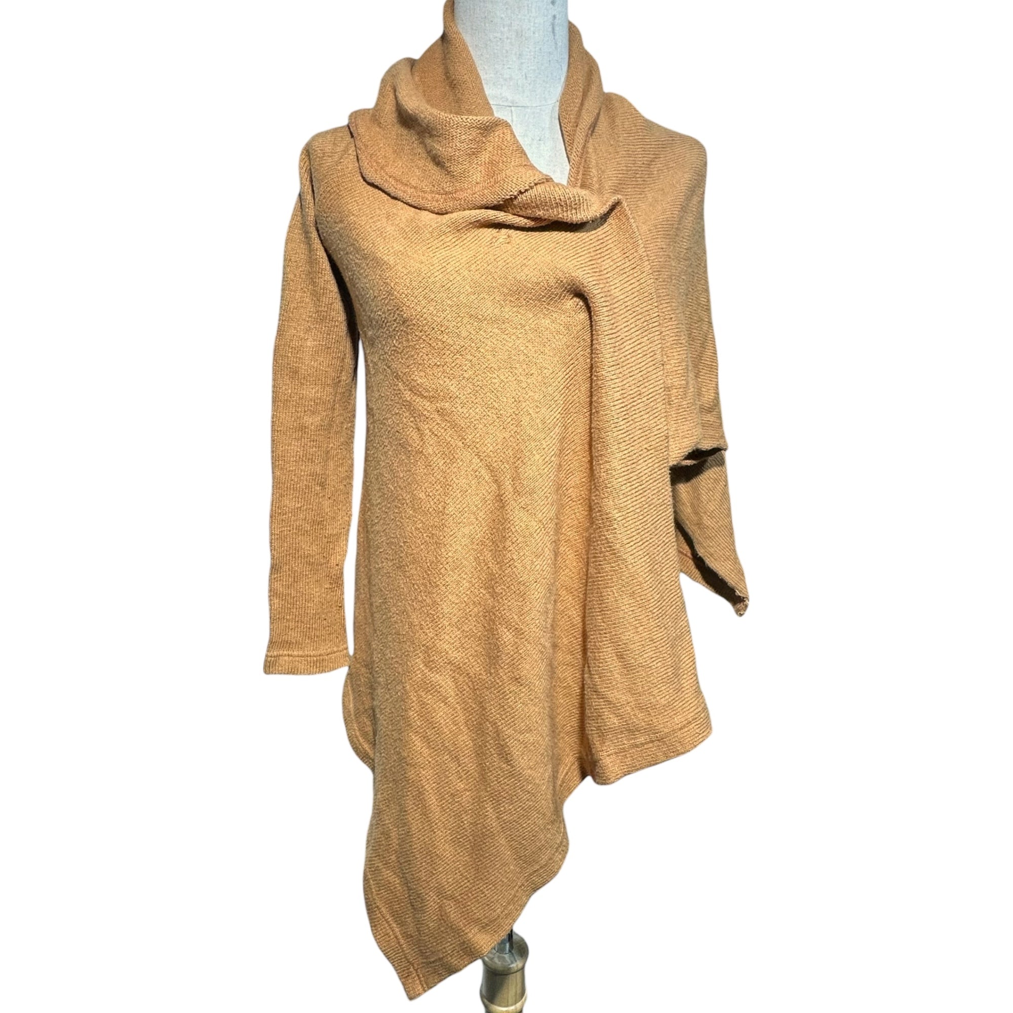 Y's Red Label(ワイズレッドレーベル) Deformed knit cardigan 変形 ニット カーディガン YB-T85-077 2(M程度) マスタード