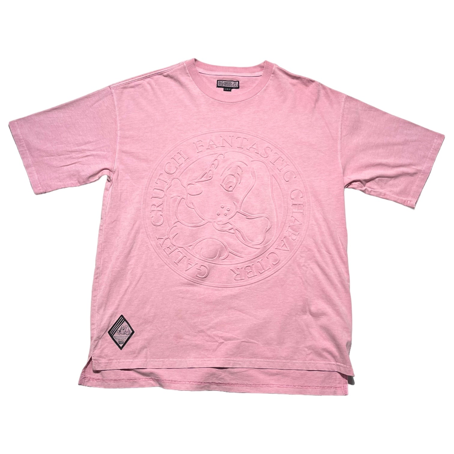 GALFY(ガルフィー) ぷくぷくGALFY Tee 半袖 Tシャツ 142005 L ピンク ロゴ