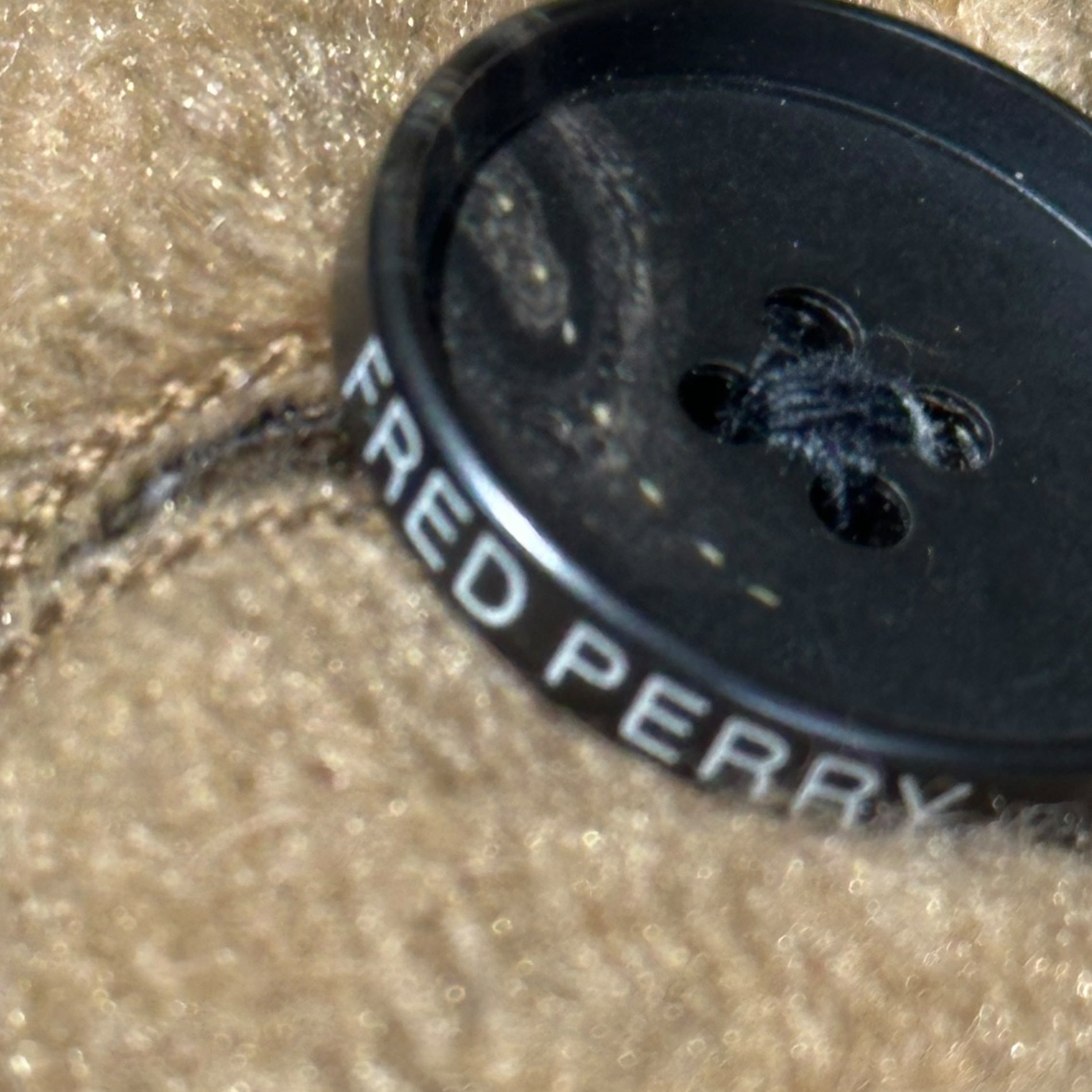 FRED PERRY(フレッドペリー) Caban Jacket ウール混 キャバン ジャケット F6302 10(M) キャメルブラウン 参考定価37,400円(税込) メンズ着用可能サイズ