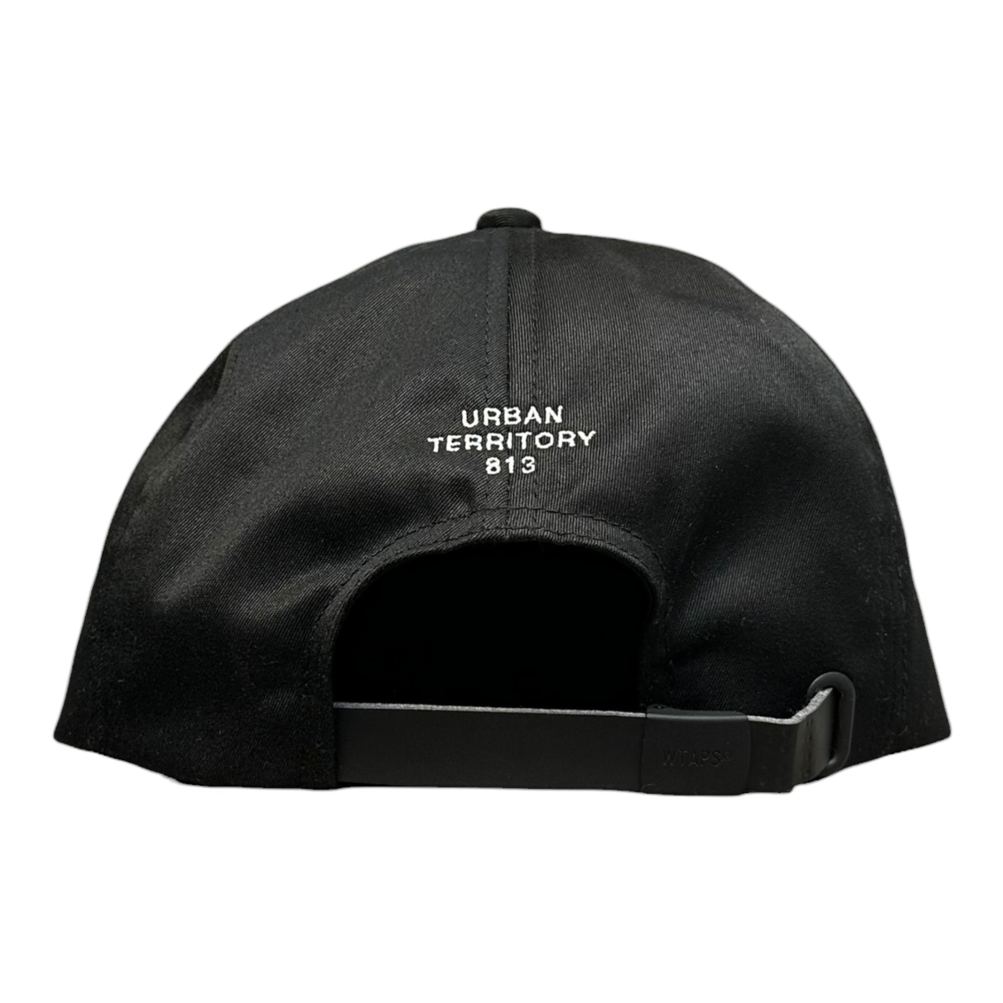 WTAPS(ダブルタップス) 2025SS MILITIA 02 / CAP / CTPL. TWILL スナップバック ロゴ キャップ 251HCDT-HT12 ブラック
