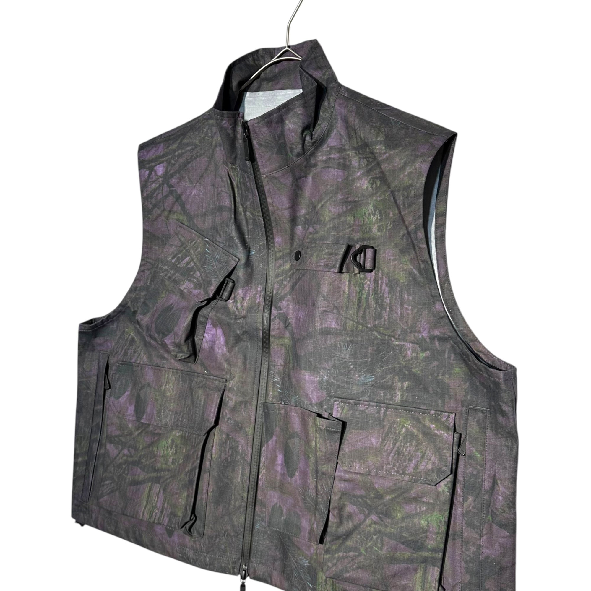 South2 West8 S2W8(サウス2ウエスト8) 22SS River Trek Over Vest リバー トレック オーバー ベスト KP769 M パープル×ブラック ツリーカモ