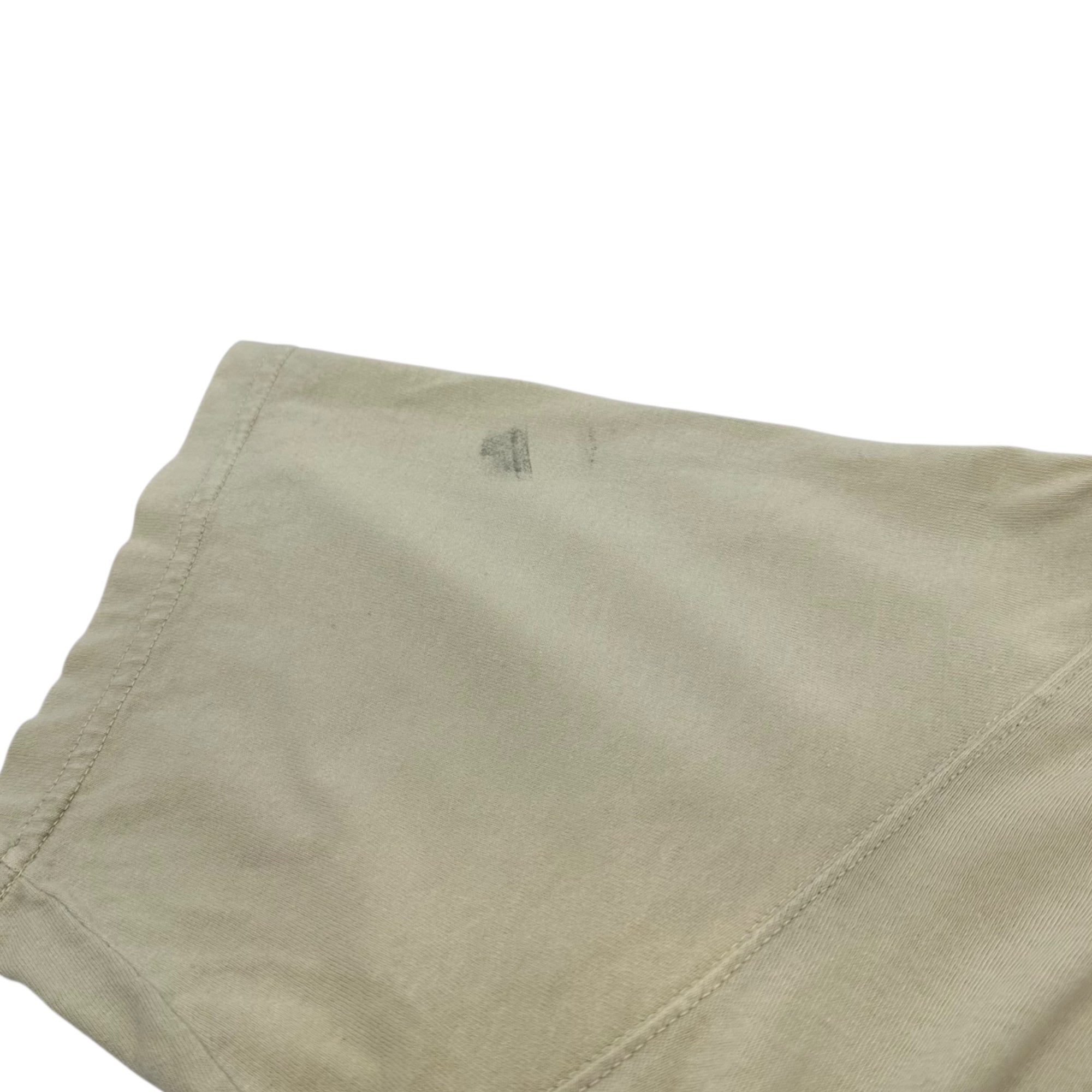 Rick Owens DRKSHDW(リックオウエンスダークシャドウ) 13SS Cotton Plain S/S T-Shirt コットン プレーン半袖 Tシャツ GMM-13N-6706-A DU5250/R S ベージュ カットソー