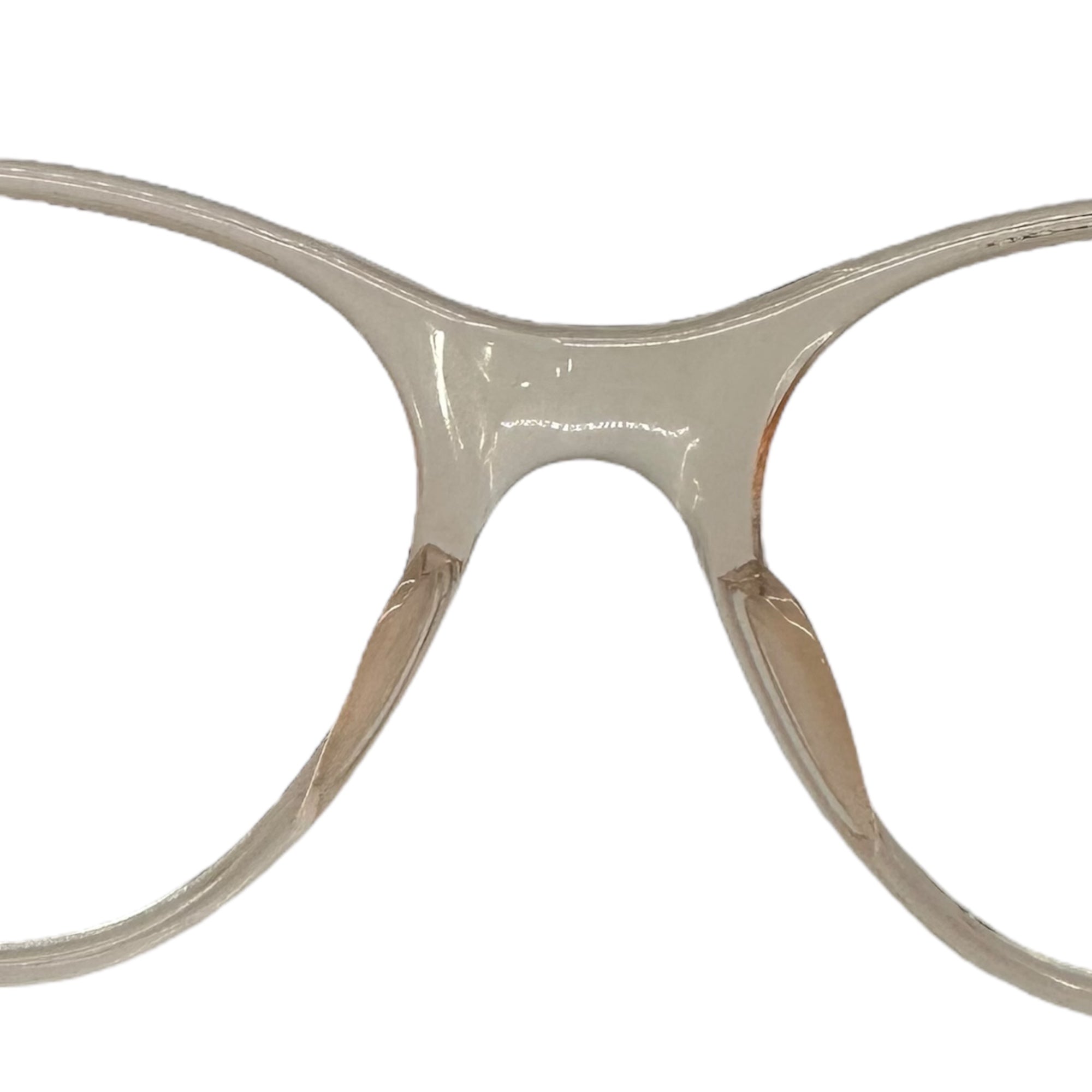 French Vintage(フランスヴィンテージ) 40's Wellington Celluloid Eyeglass Frames ウェリントン セルロイド メガネ フレーム ローズ 40年代 芯なし ジュラ地方 眼鏡 サングラス