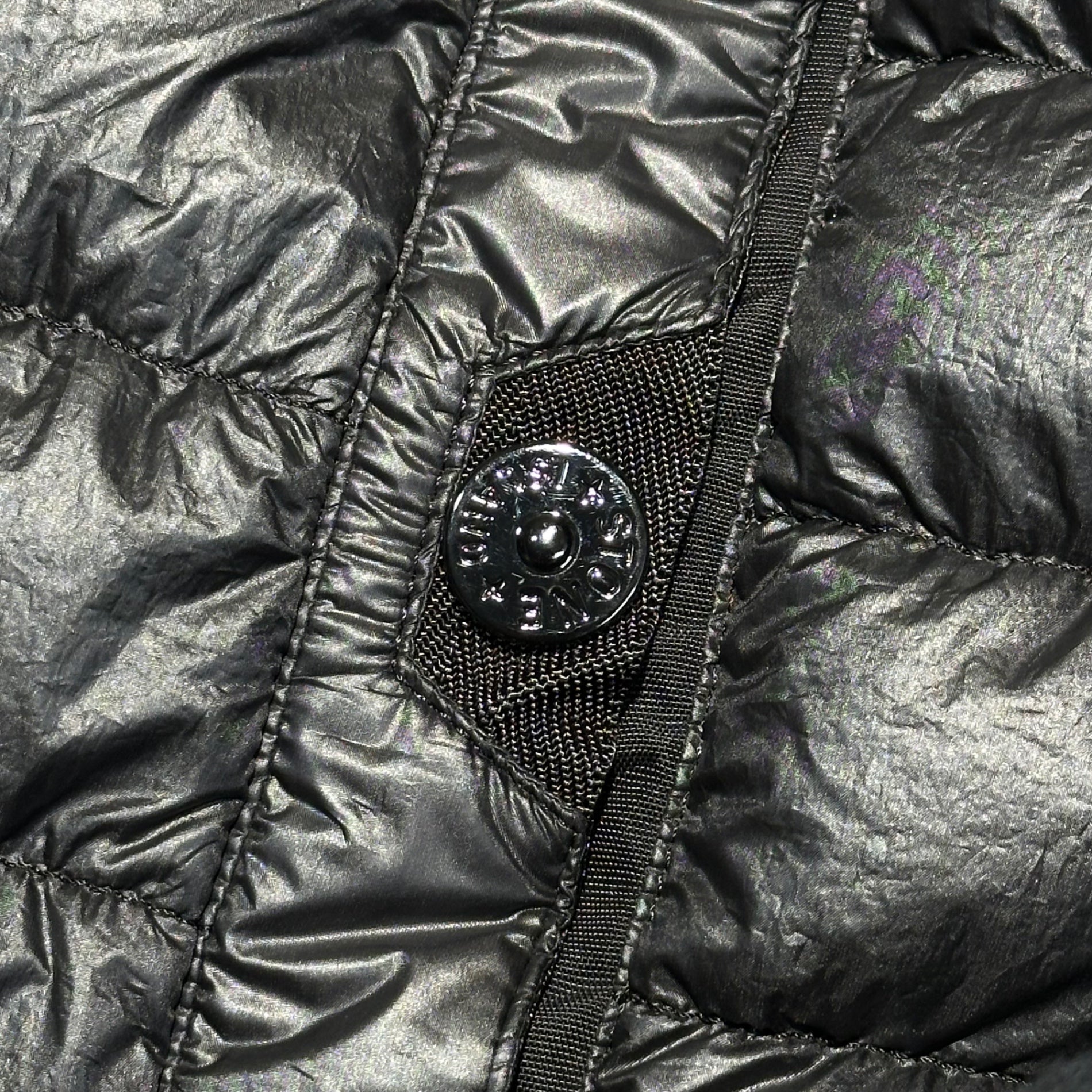 STONE ISLAND(ストーンアイランド) 16SS Garment Dyed Down Gilet ガーメント ダイ ダウン ベスト 6415G0124 Xl ブラック ジレ