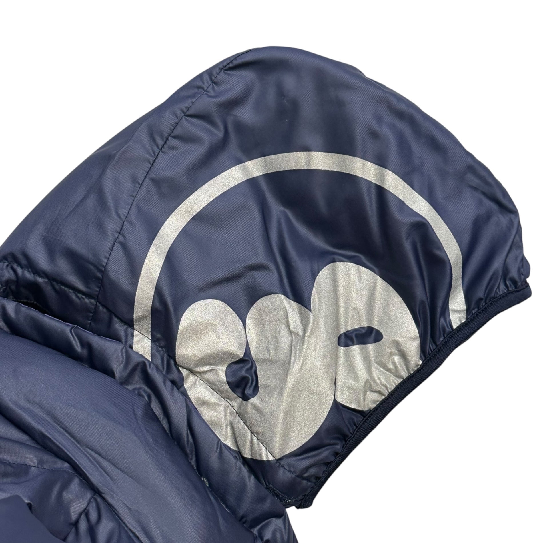GOODENOUGH(グッドイナフ) 00s' G Logo Hooded jacket Down Vest Gロゴ フーデットジャケット  ダウン ベスト  M ダークネイビー×パープル