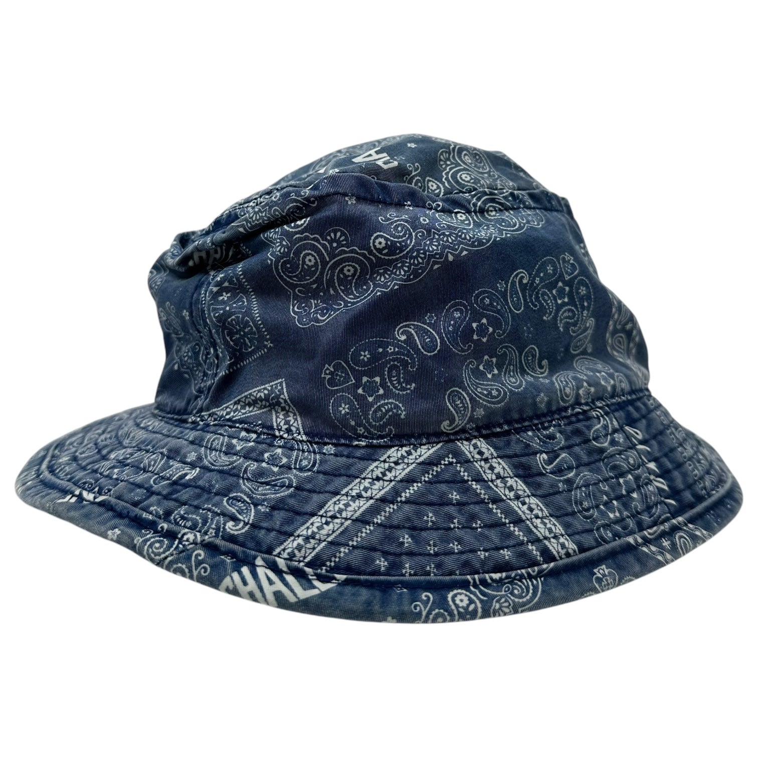 CHALLENGER(チャレンジャー) Paisley Bucket Hat ペイズリー バケット ハット インディゴ×ホワイト