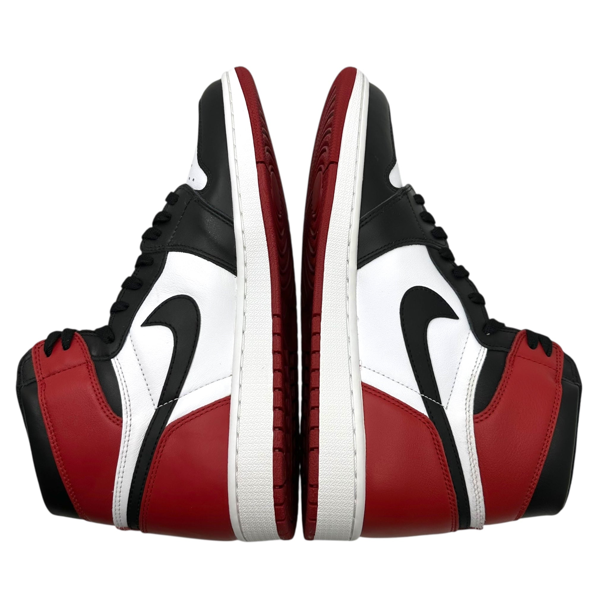 NIKE(ナイキ) Air Jordan 1 Retro High OG エア ジョーダン 1 レトロ つま黒 555088-125 30cm ホワイト×レッド×レッド ハイカット スニーカー