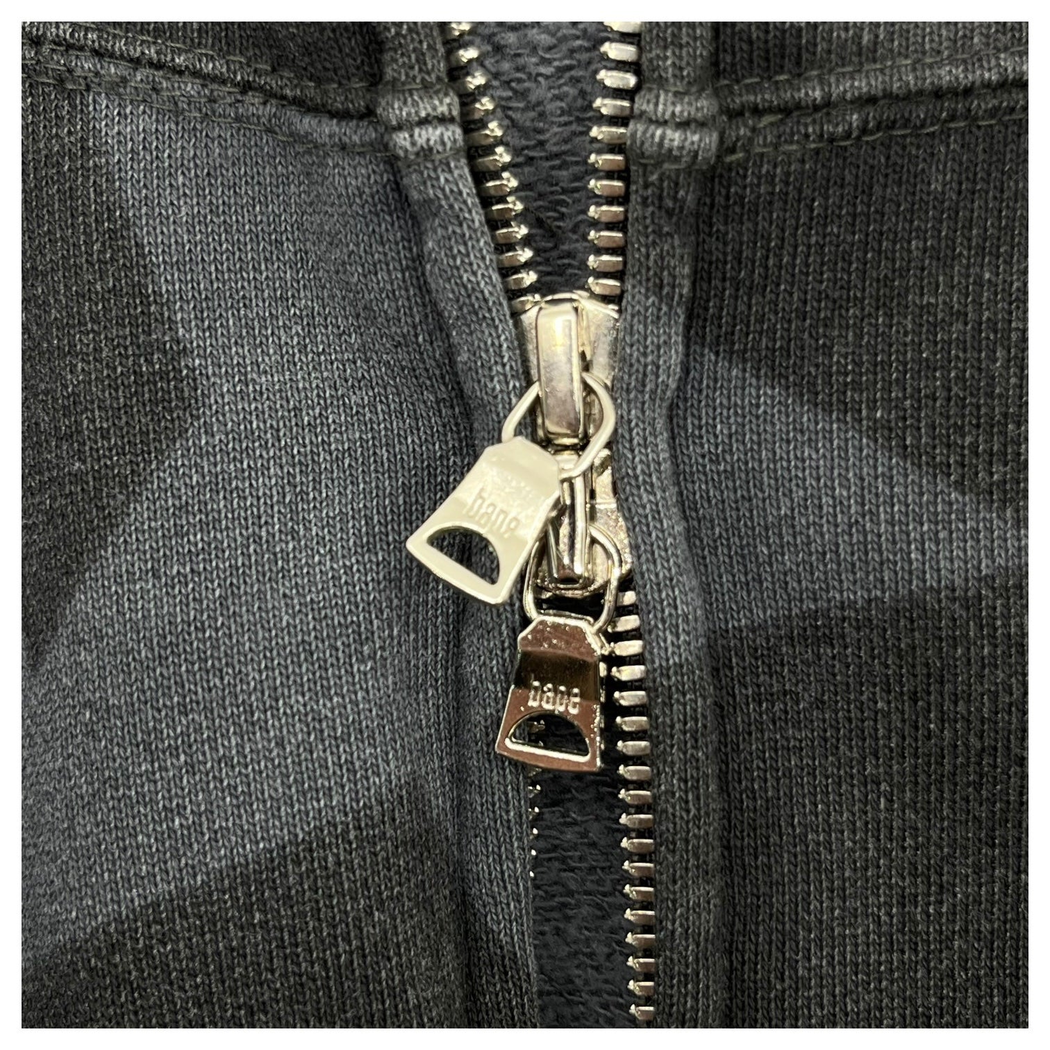 A BATHING APE(アベイシングエイプ) 00's BAPESTA ZIP HOODY ベイプスタ ジップ フーディ パーカー L ブラック×グレー